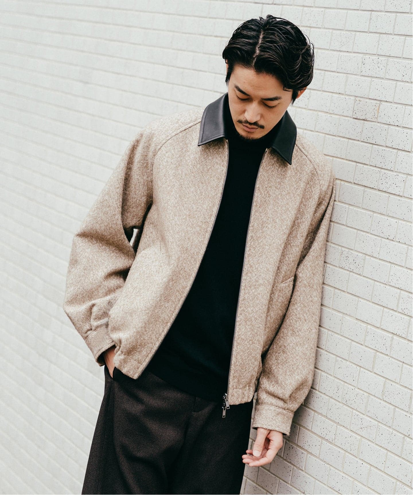 ツイード スポーツ ブルゾン【リバーシブル仕様】（その他ブルゾン