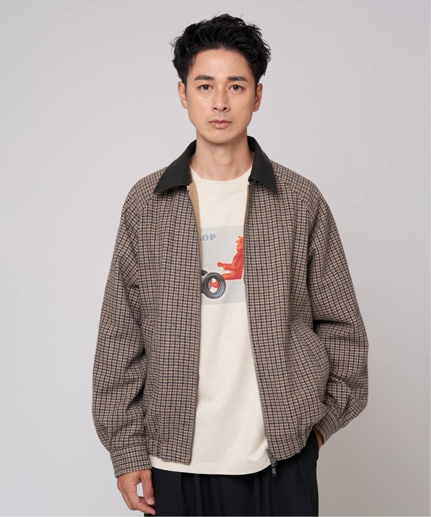 ツイード スポーツ ブルゾン【リバーシブル仕様】（その他ブルゾン