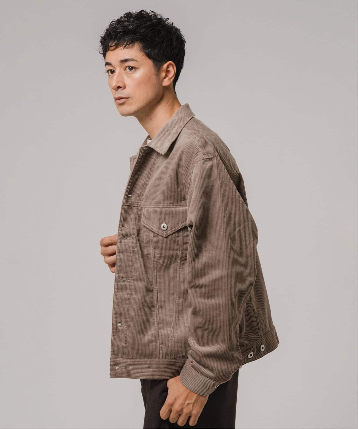 コーデュロイ トラッカー ジャケット（その他ブルゾン／アウター