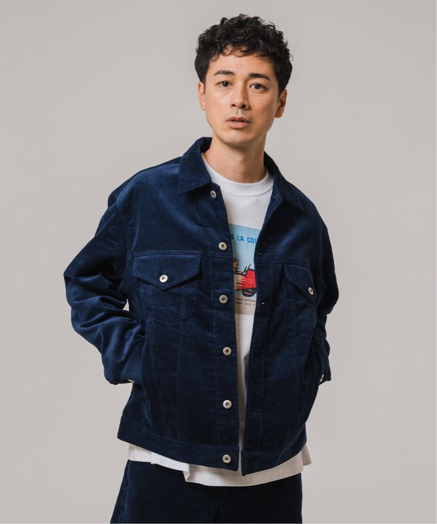 コーデュロイ トラッカー ジャケット（その他ブルゾン／アウター