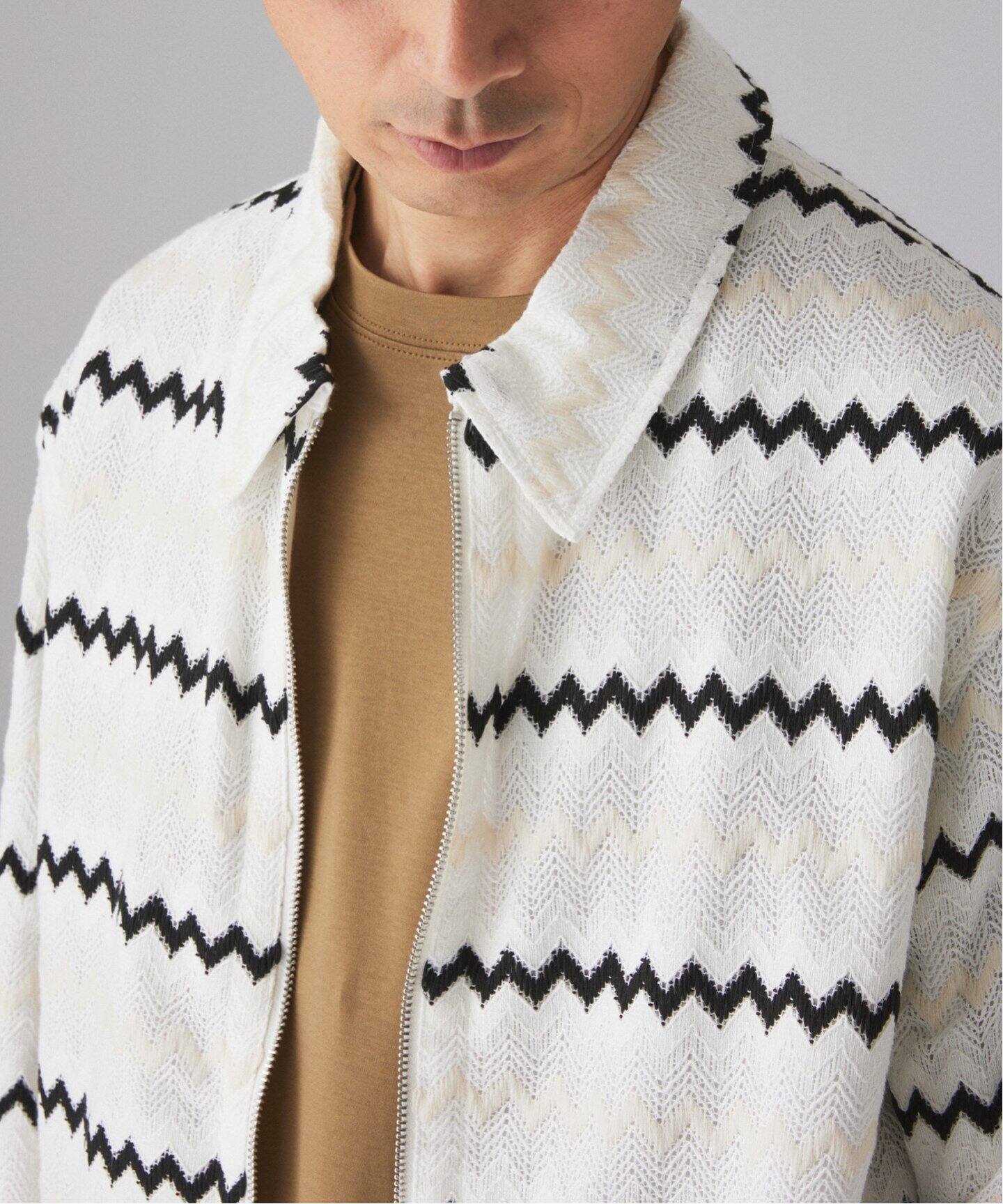 E.Russell Border Zip Blouson（その他ブルゾン／アウター