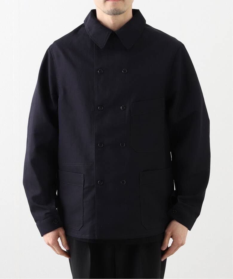 Letiquette × ETS.MATERIAUX コットンリネン フレンチワーク W 