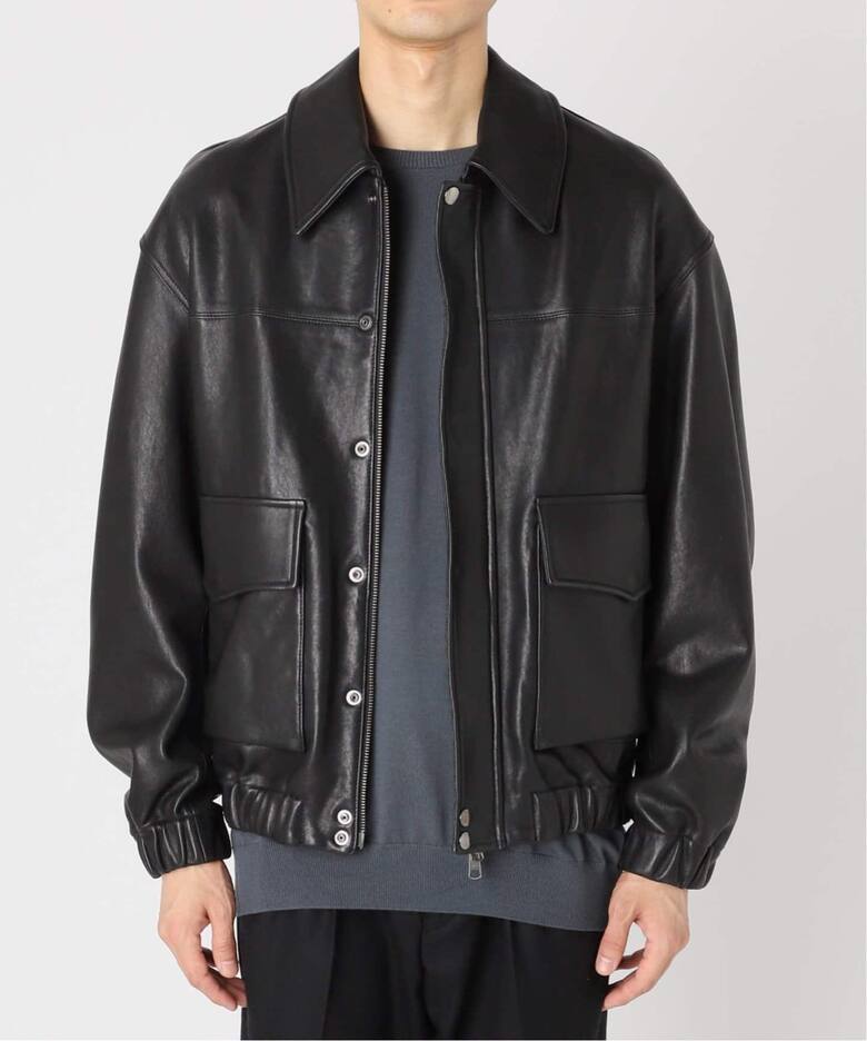 再入荷》A2 レザーショートブルゾン（レザージャケット）｜EDIFICE 