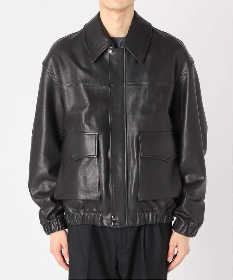再入荷》A2 レザーショートブルゾン（レザージャケット）｜EDIFICE 