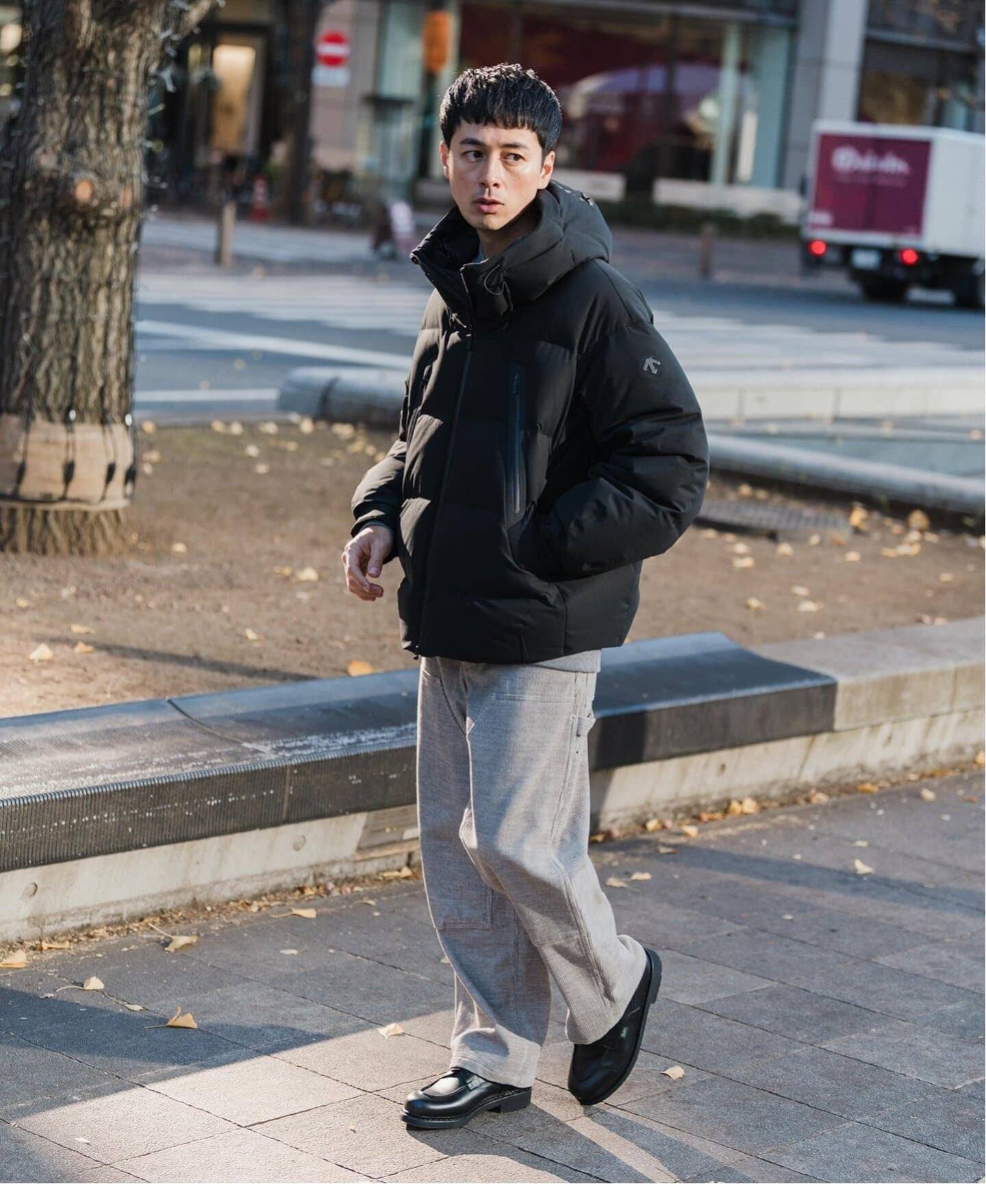 DESCENTE 24aw edifice別注 水沢ダウン ジャケット 黒 L DESCENTE 24aw