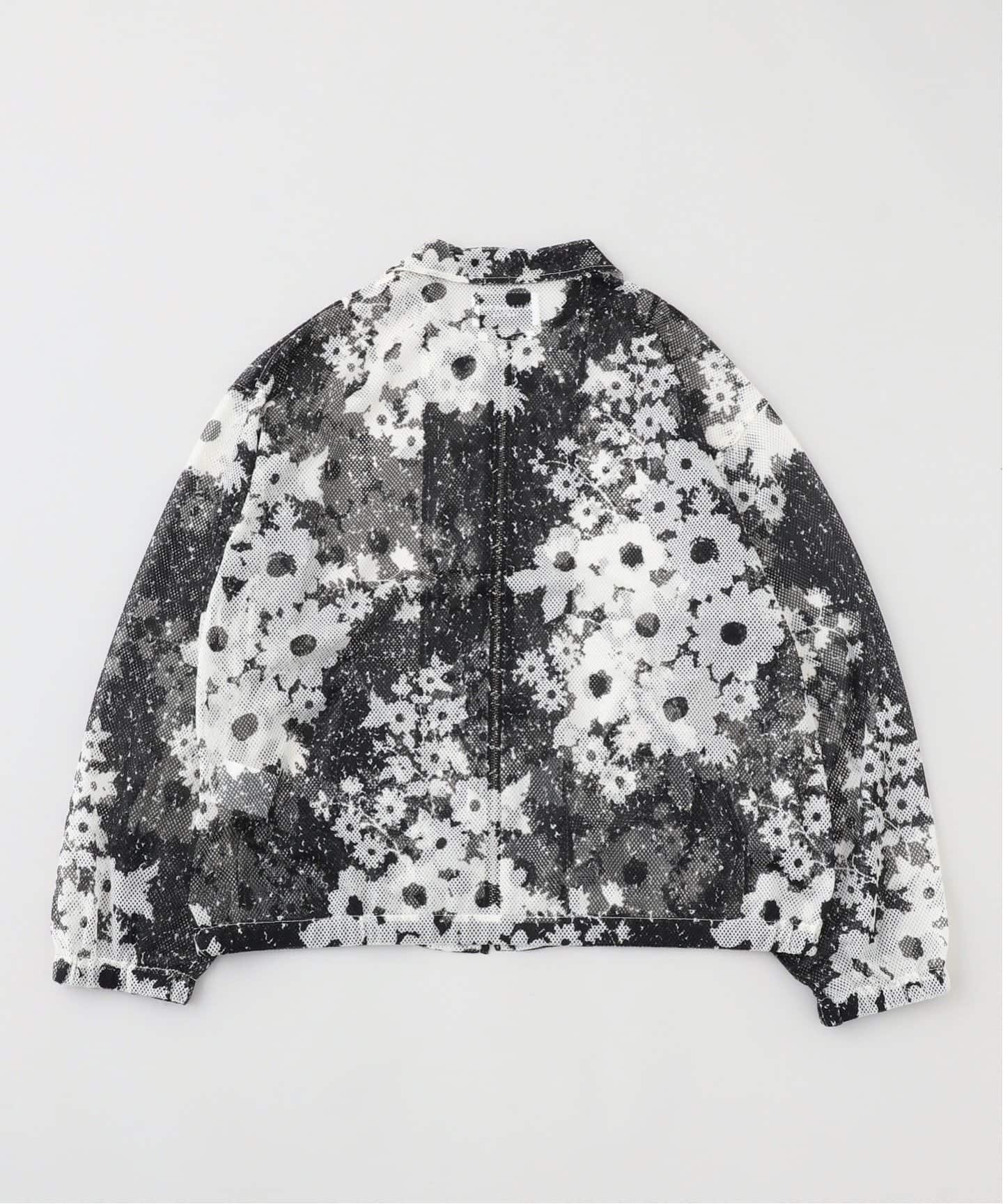 NOMA t.d.(ノーマ ティーディー) Floral Mesh Zip ブルゾン