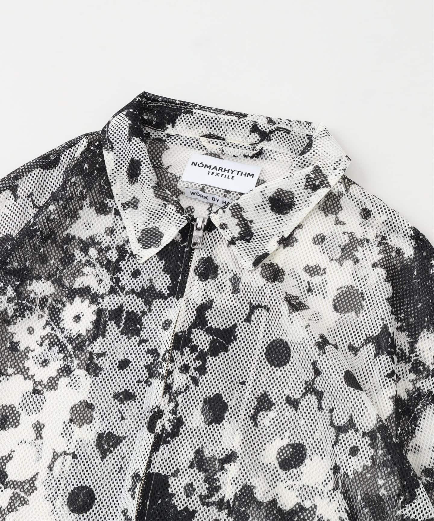 NOMA t.d.(ノーマ ティーディー) Floral Mesh Zip ブルゾン（その他
