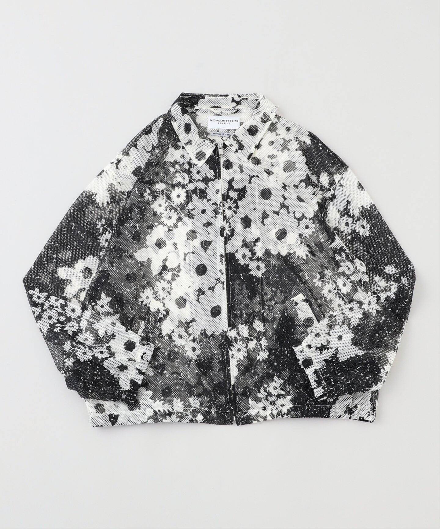 NOMA t.d.(ノーマ ティーディー) Floral Mesh Zip ブルゾン（その他