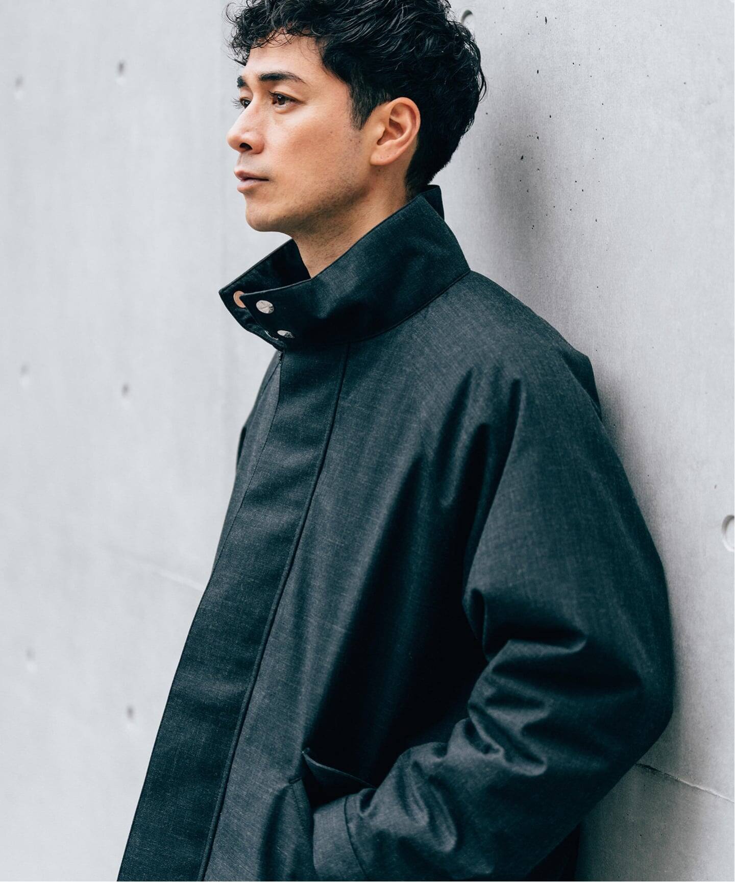 予約》MACKINTOSH(マッキントッシュ) 別注 SKYE STAND COLLAR