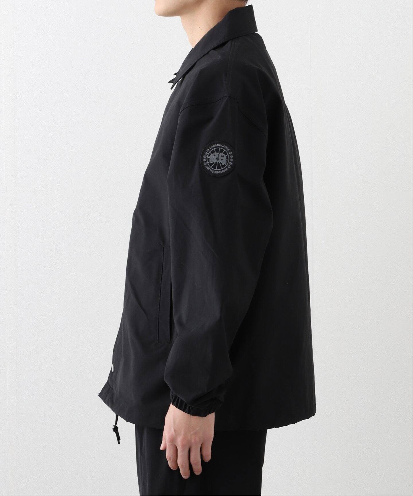 CANADA GOOSE (カナダグース) Hinton Wind Shirt Jacket Black