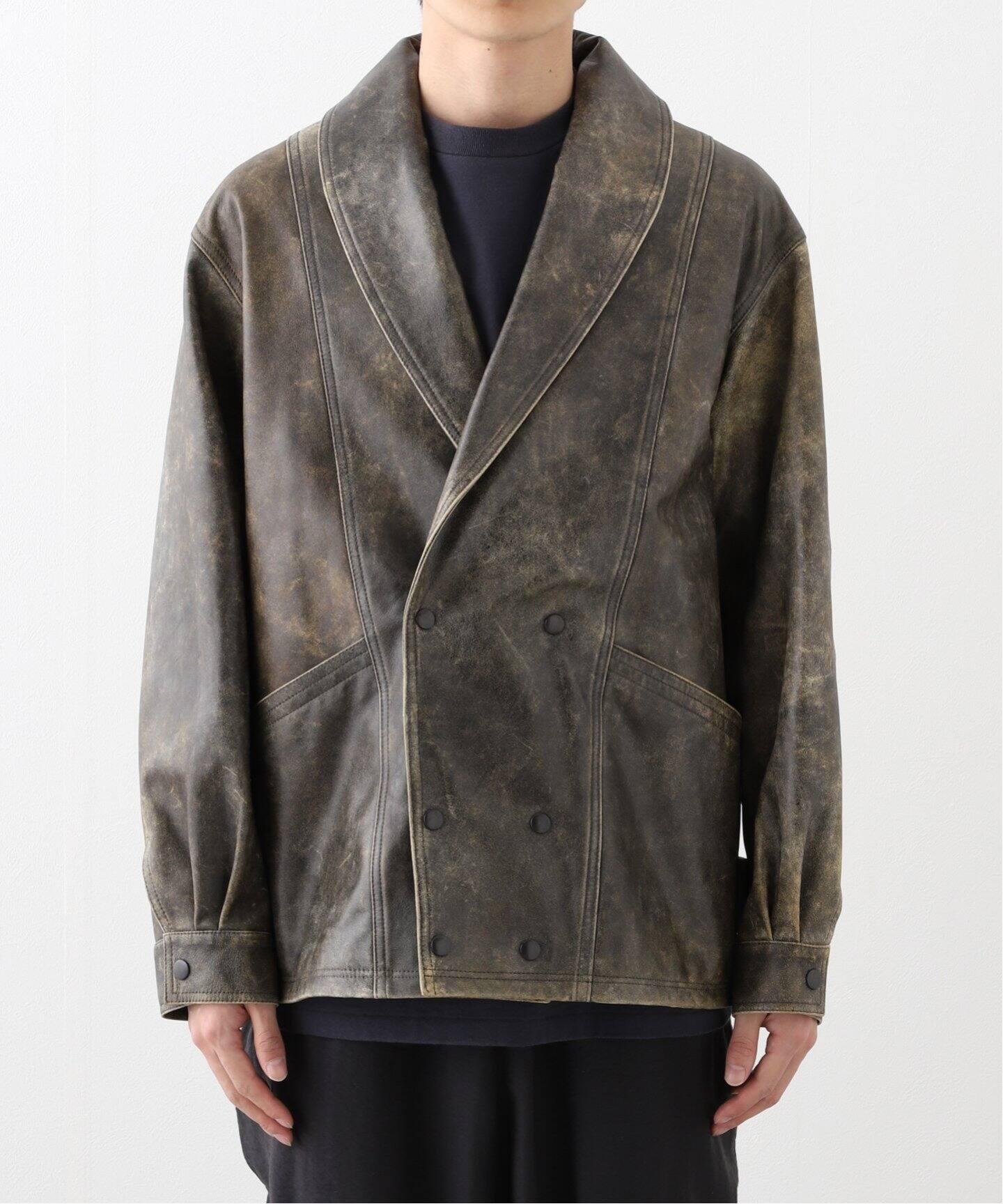 TanC(タンク) 別注 TOKYO 80s DAD LAMS LEATHER BZ（レザージャケット 
