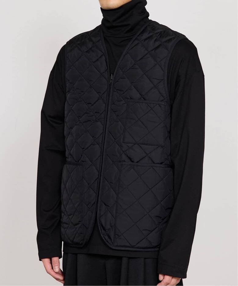 再入荷》Barbour for MARKAWARE & EDIFICE 別注 キルティングベスト 