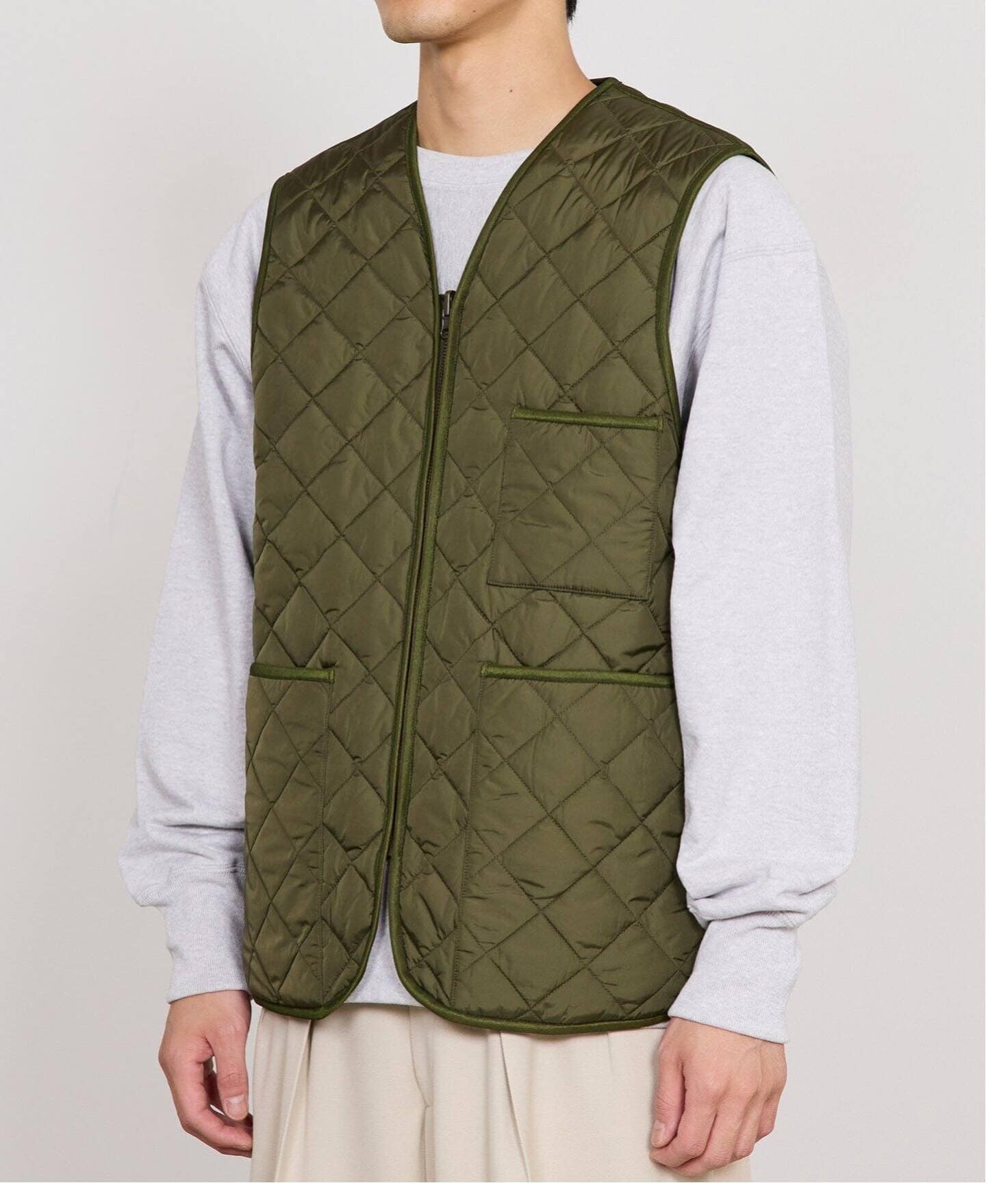 Barbour for MARKAWARE 別注 キルティングベスト 再入荷》Barbour for MARKAWARE & EDIFICE 別注 キルティング