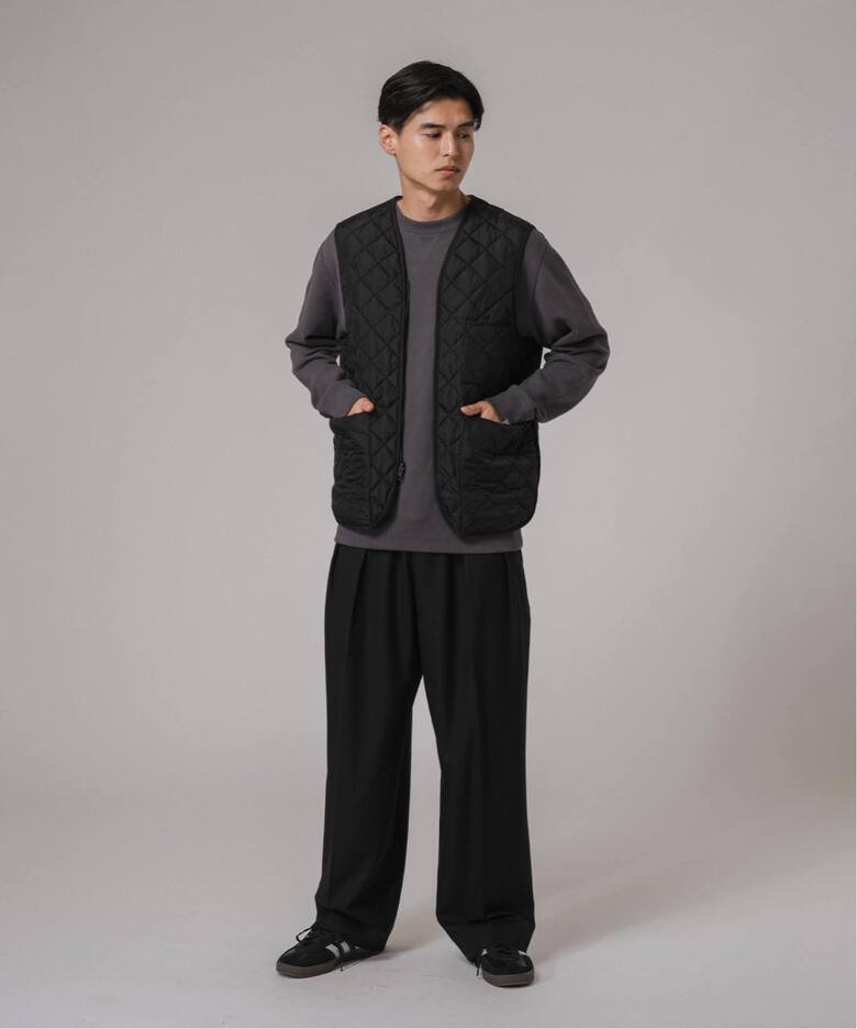 再入荷》Barbour for MARKAWARE & EDIFICE 別注 キルティングベスト 