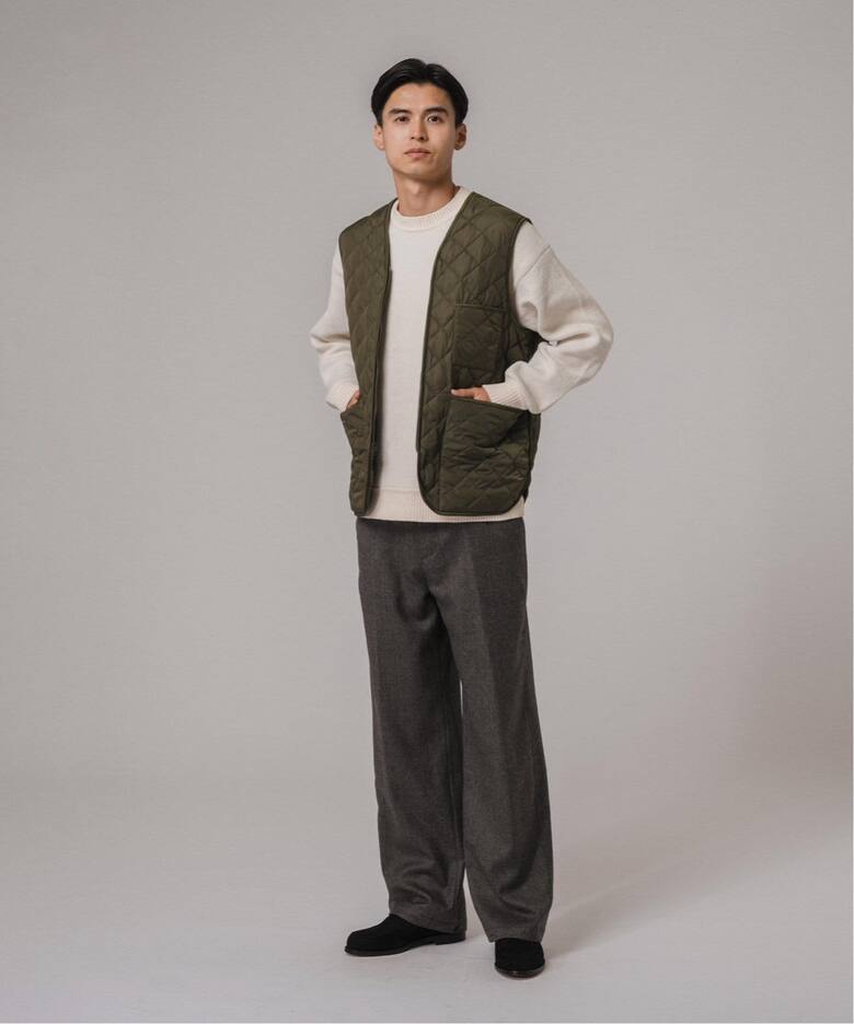 再入荷》Barbour for MARKAWARE & EDIFICE 別注 キルティングベスト 