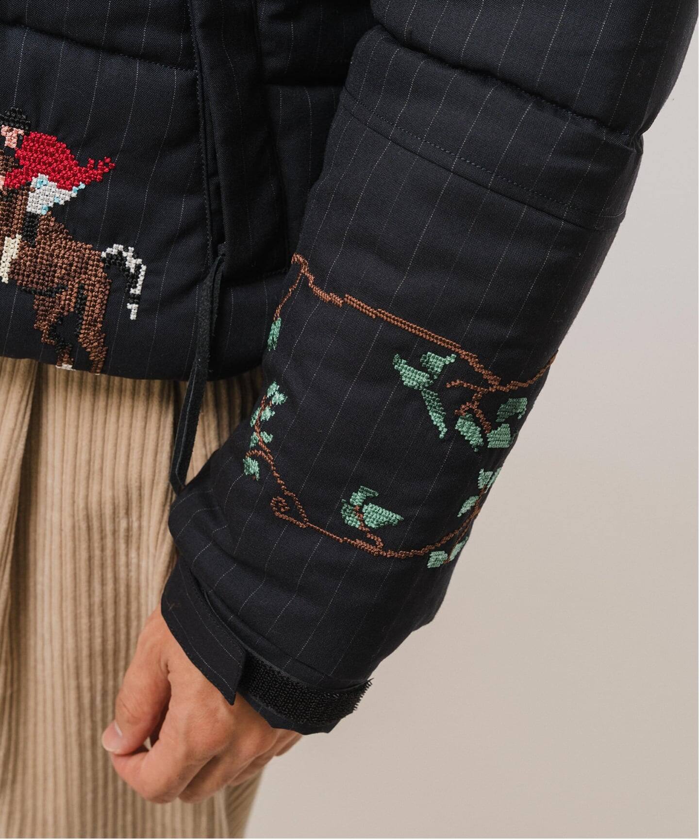 KHOKI（コッキ）別注 embroidery puffer jacke（その他ブルゾン