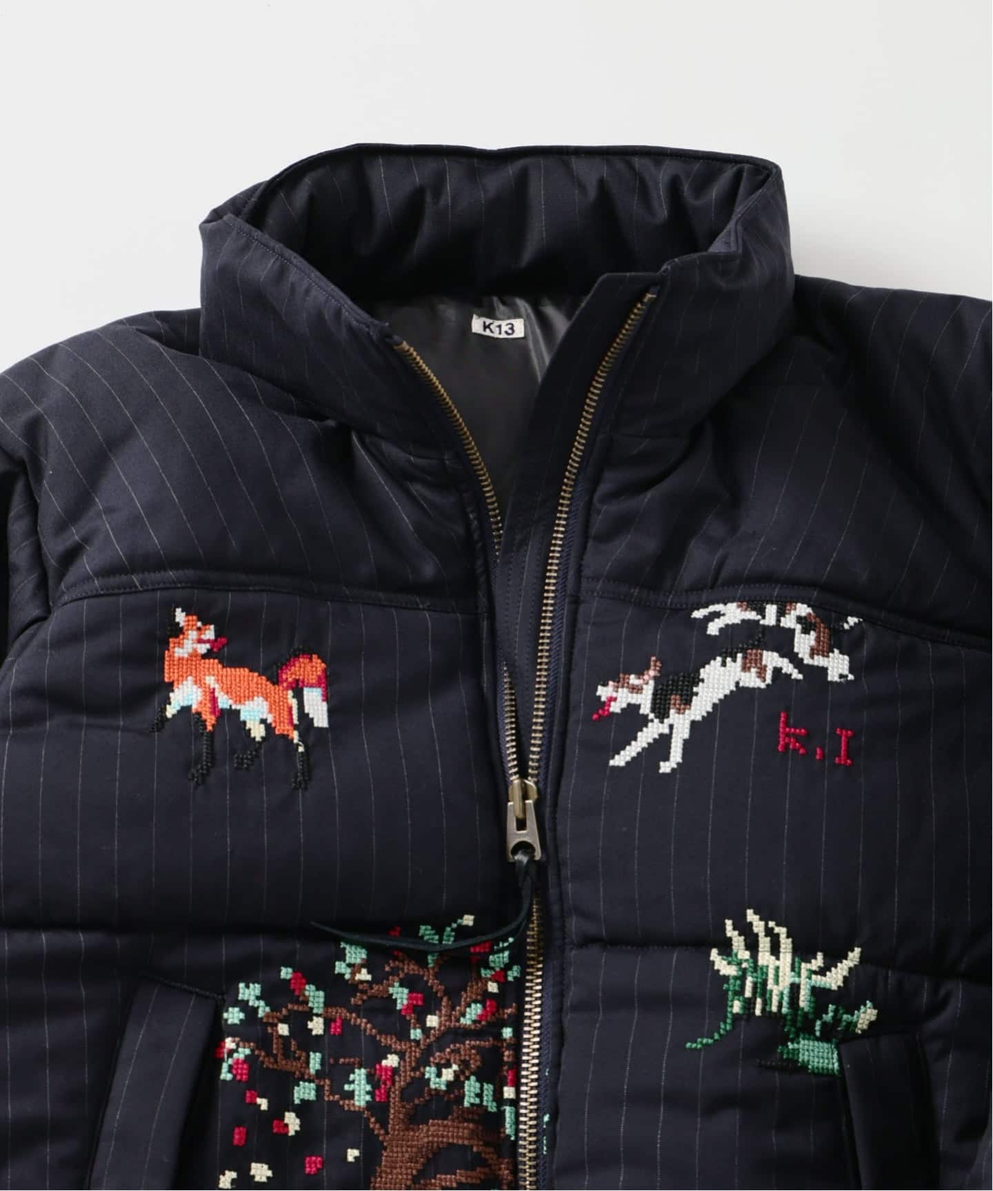 KHOKI（コッキ）別注 embroidery puffer jacke（その他ブルゾン