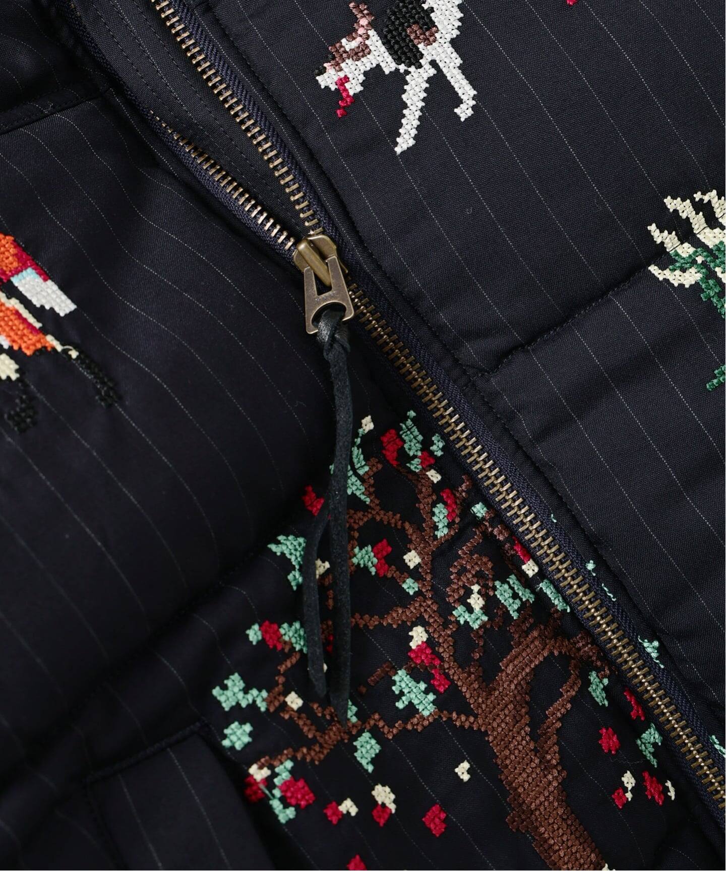 KHOKI（コッキ）別注 embroidery puffer jacke（その他ブルゾン