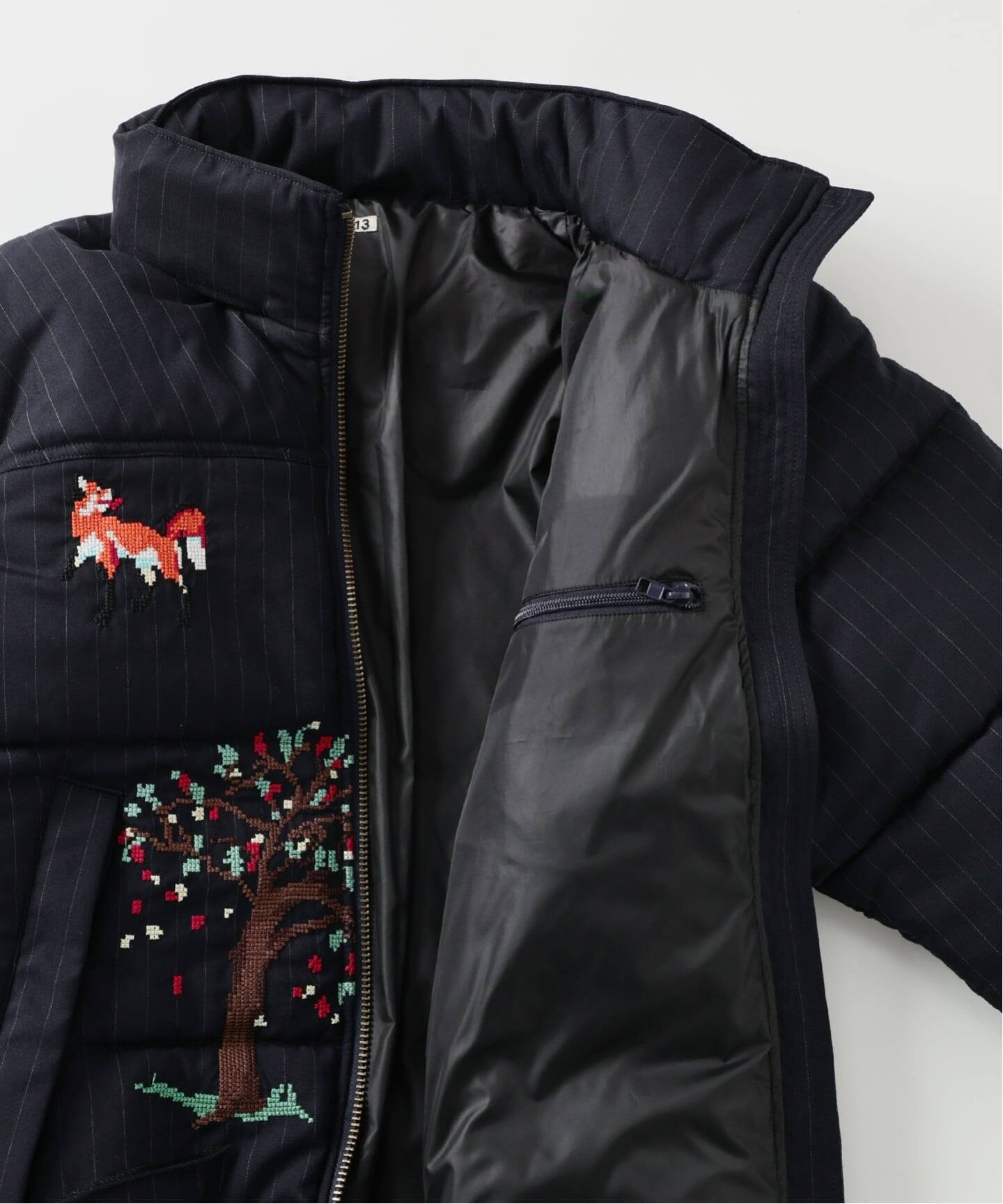 KHOKI（コッキ）別注 embroidery puffer jacke（その他ブルゾン
