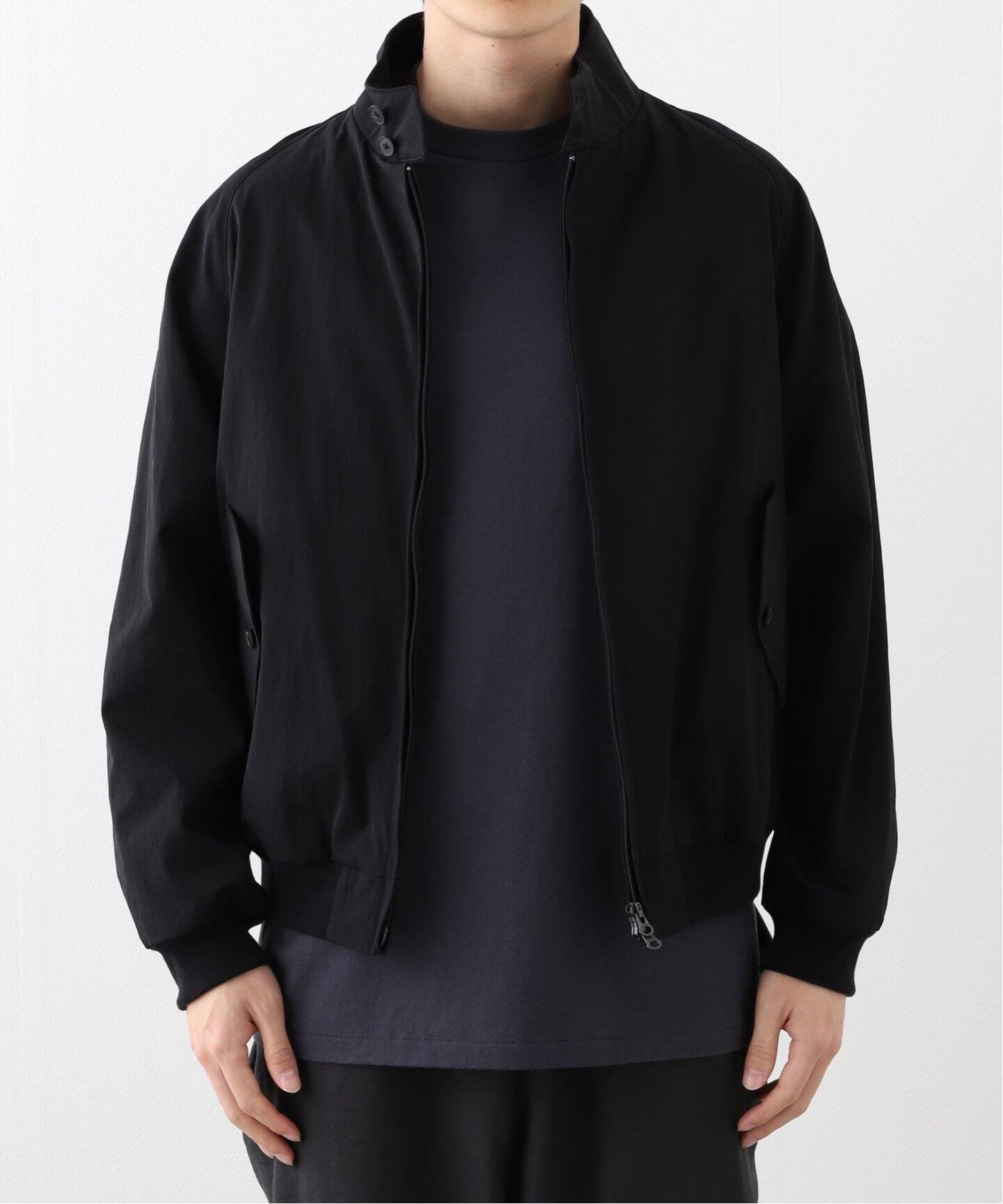 ATON (エイトン) HIGH TWIST NYLON HARRINGTON JACKET JKAGGM0110  