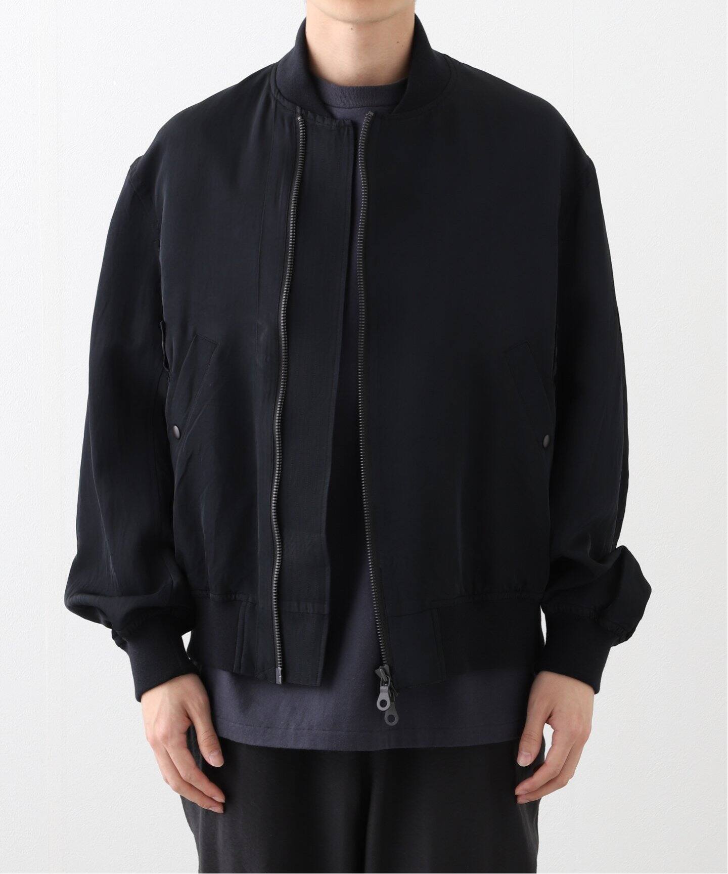 blurhms (ブラームス) Rayon Nylon Silk B-15A Jacket BHS25S018