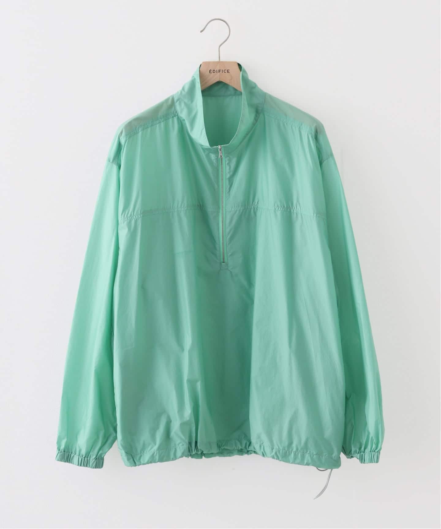 AURALEE (オーラリー) LIGHT SHEER NYLON HALF ZIP P/O