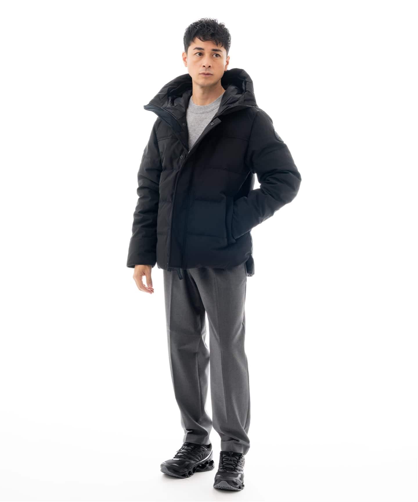 美品✨   カナダグース ダウン 2080MB 180 カナダグース/Black Label CANADA GOOSE カナダグース ブラック