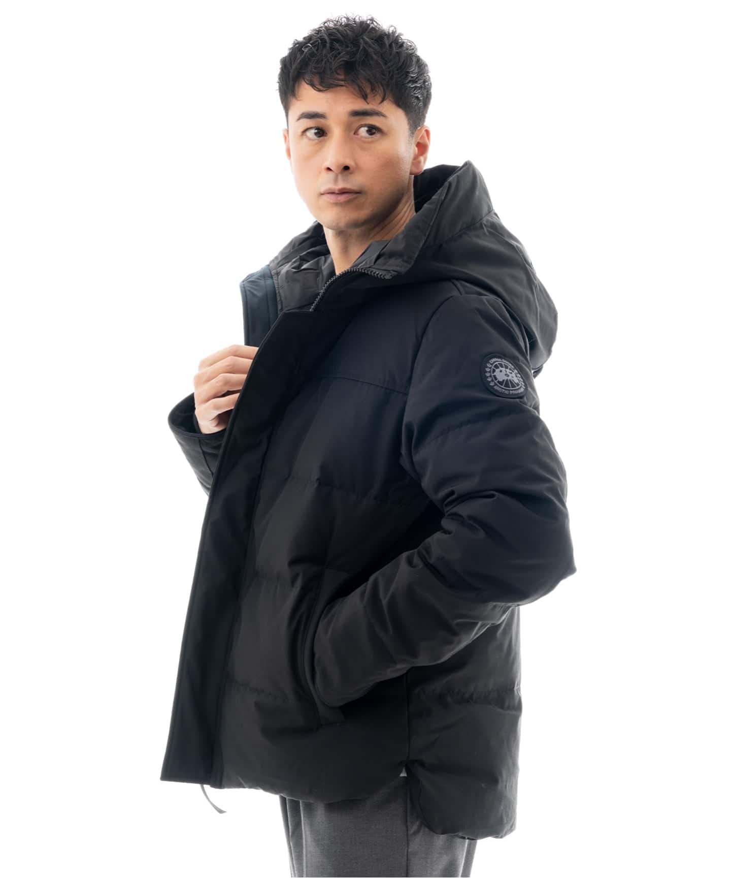 CANADA GOOSE (カナダグース) 2080MB MacMilan/マクミラン Parka Black