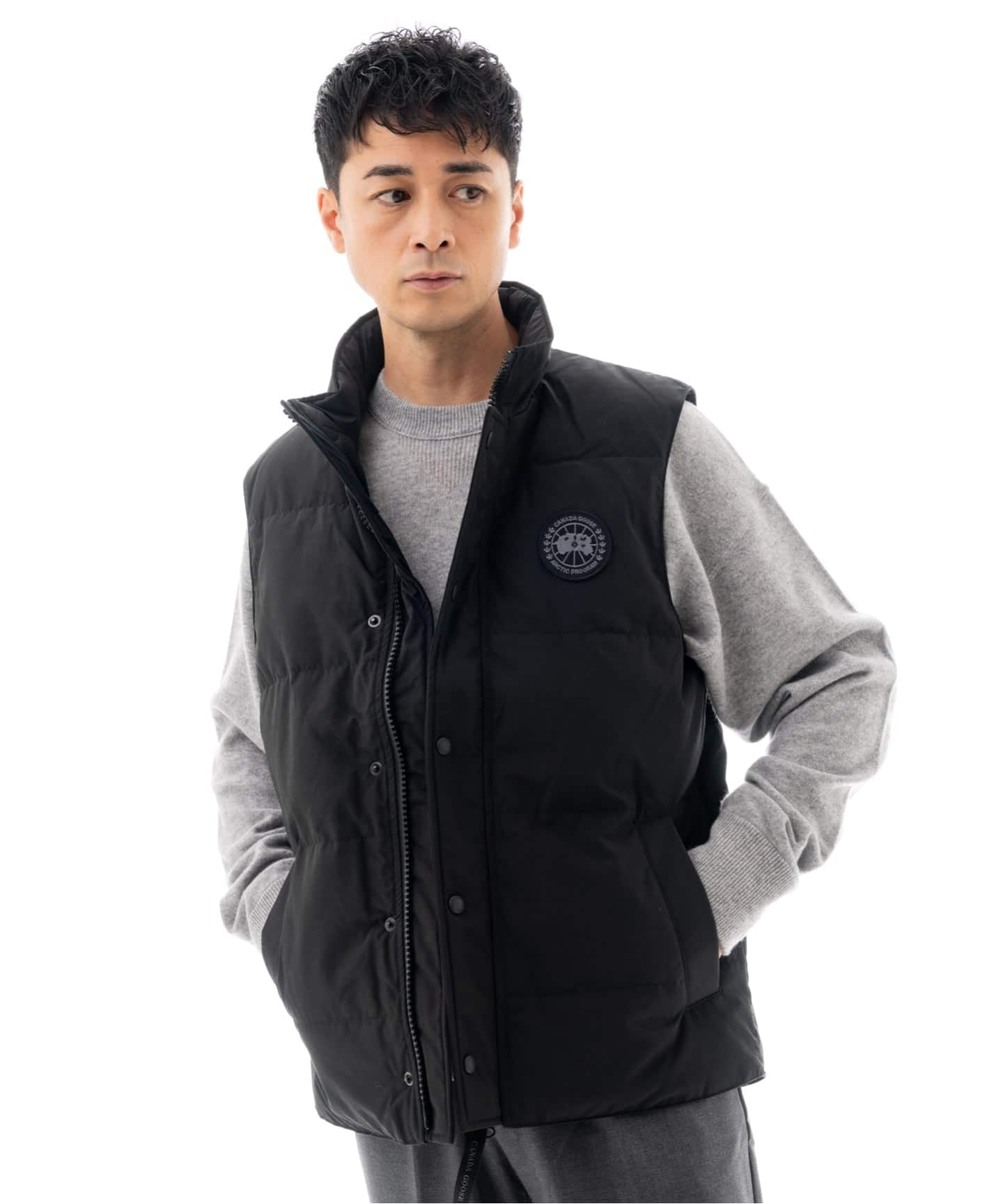CANADA GOOSE (カナダグース) 2081MB Garson Vest Black Label（ベスト