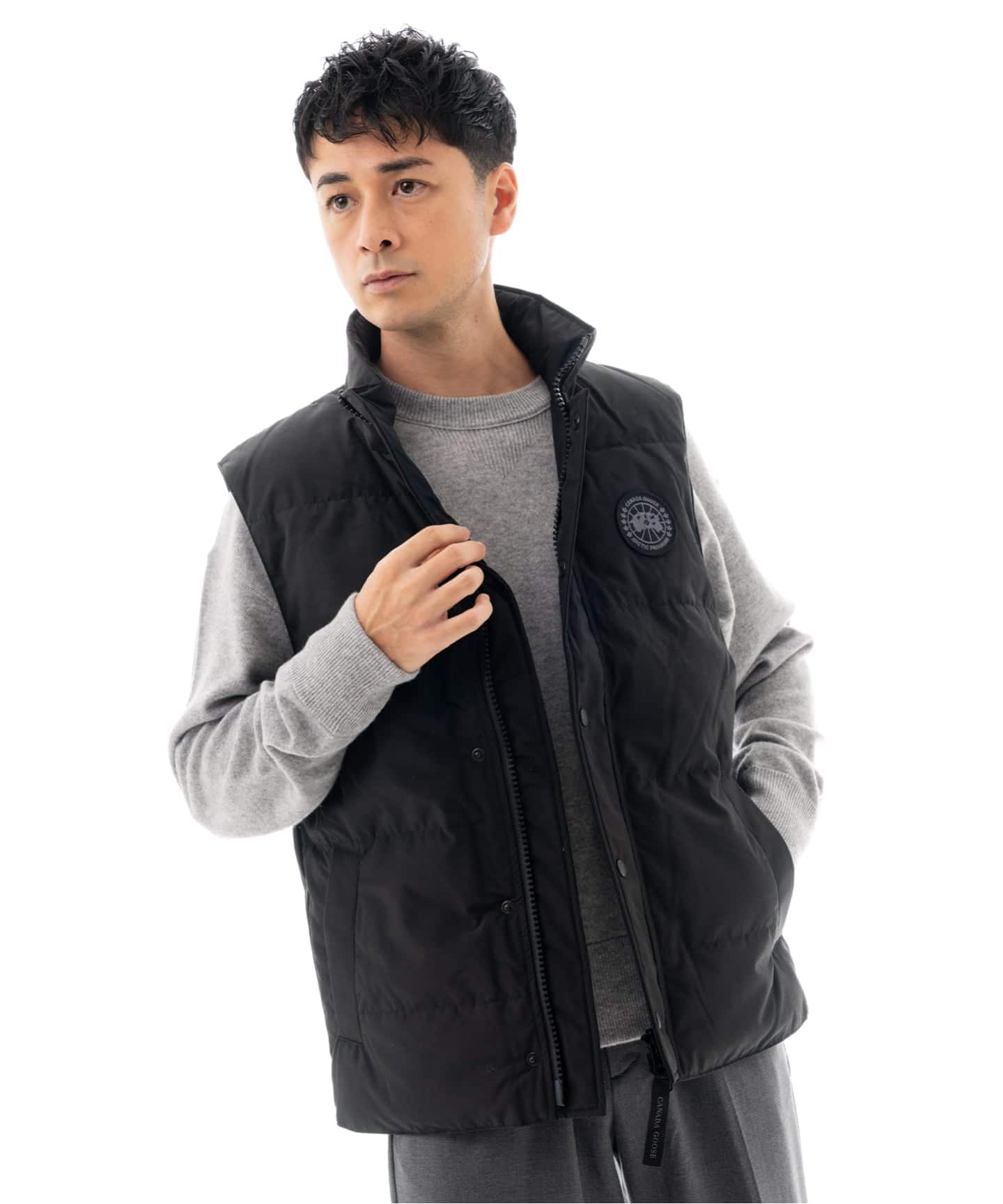 CANADA GOOSE (カナダグース) 2081MB Garson Vest Black Label（ベスト