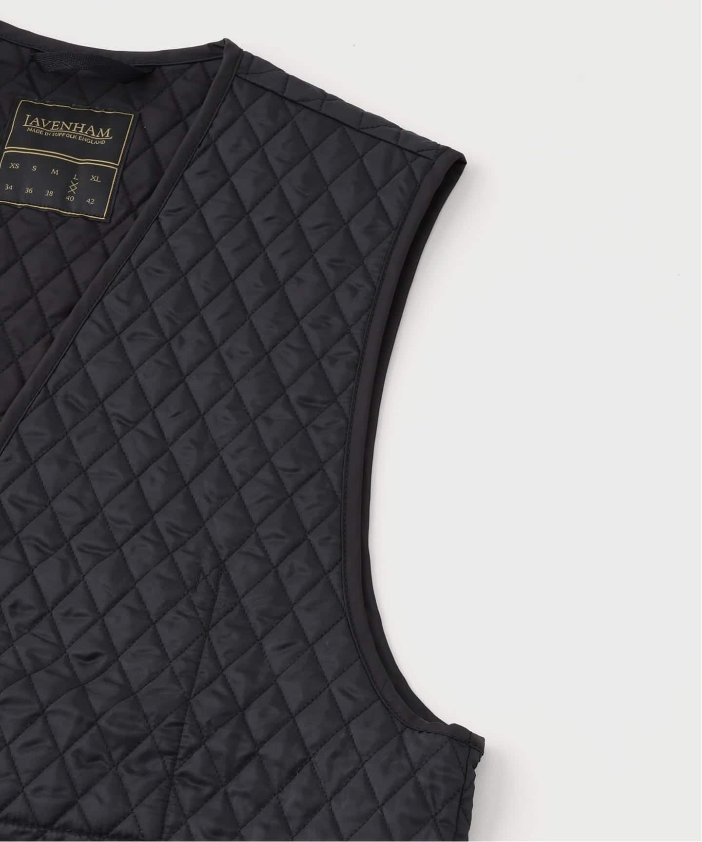 LAVENHAM (ラベンハム) ZIPPED GILET（ベスト）｜EDIFICE
