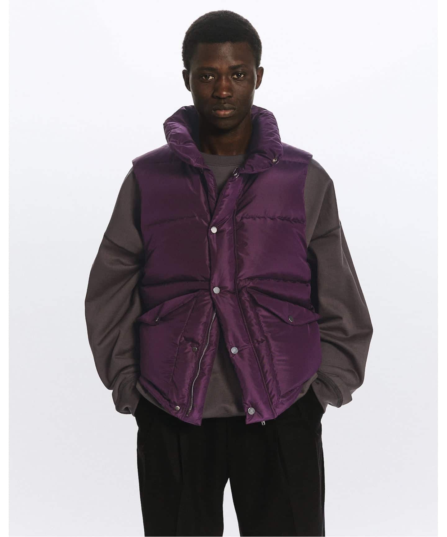 MARKAWARE (マーカウェア)SILK DOWN VEST（ダウン・中綿ベスト