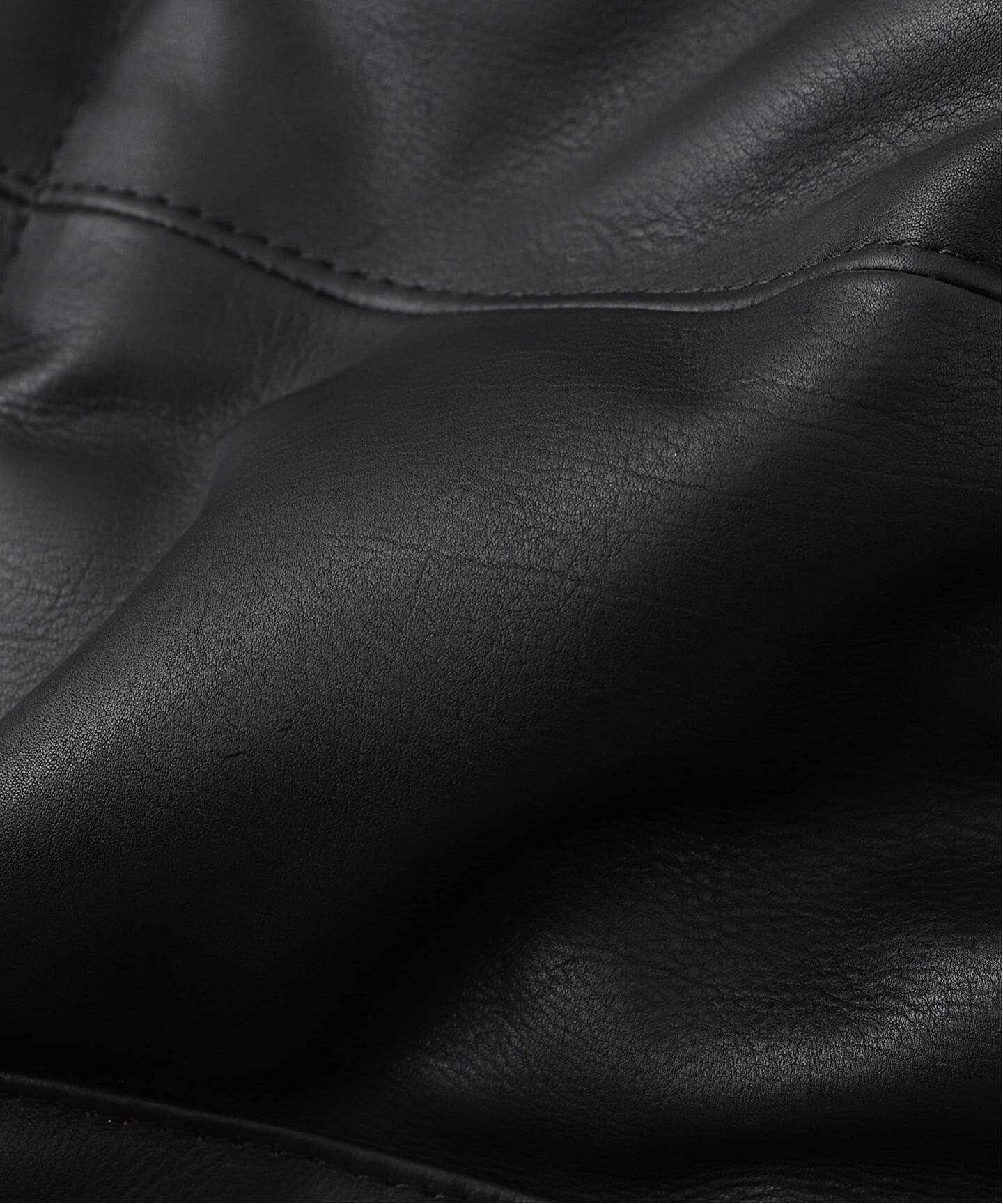 nonnative (ノンネイティブ) EXPLORER DOWN VEST COW LEATHER（ダウン