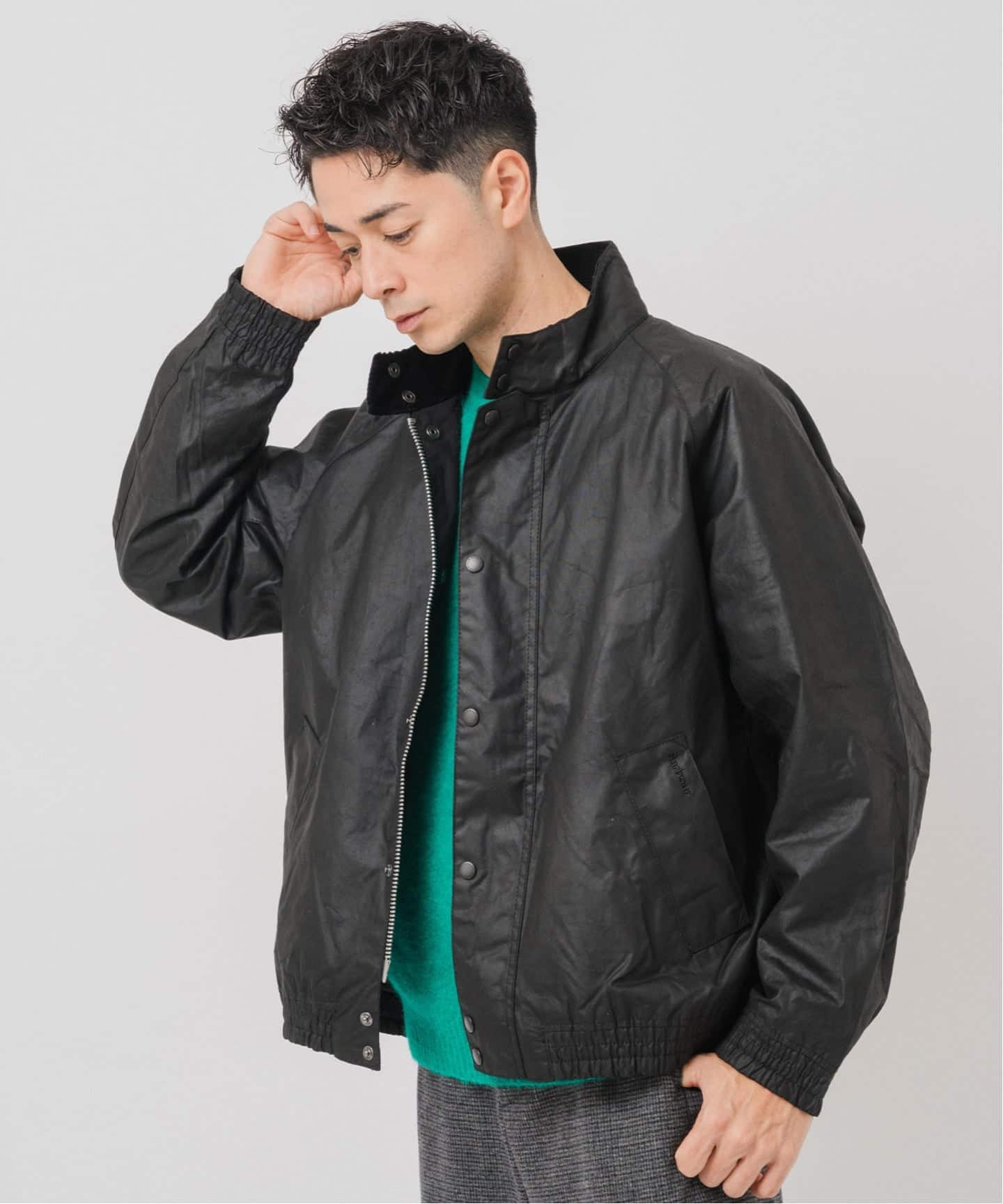 Barbour(バブアー)Blouson Transport/トランスポート Wax MWX2497