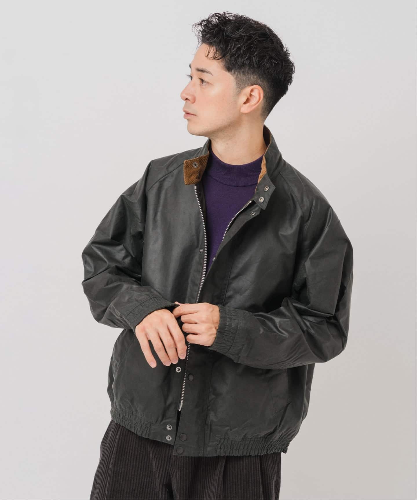 Barbour(バブアー)Blouson Transport/トランスポート Wax MWX2497