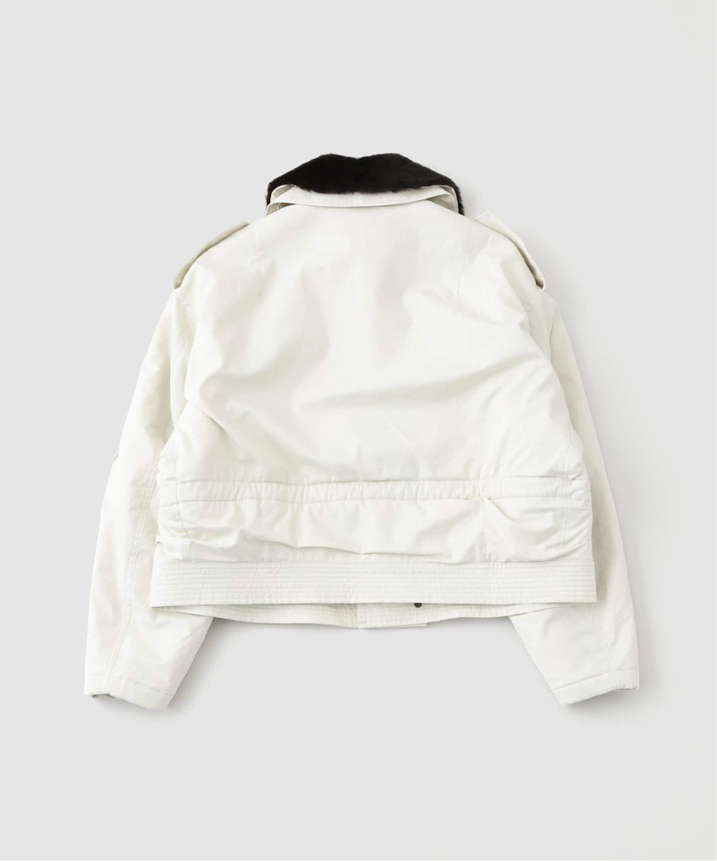 AURALEE (オーラリー) WASHED FINX COTTON GABARDINE FLIGHT BLOUSON
