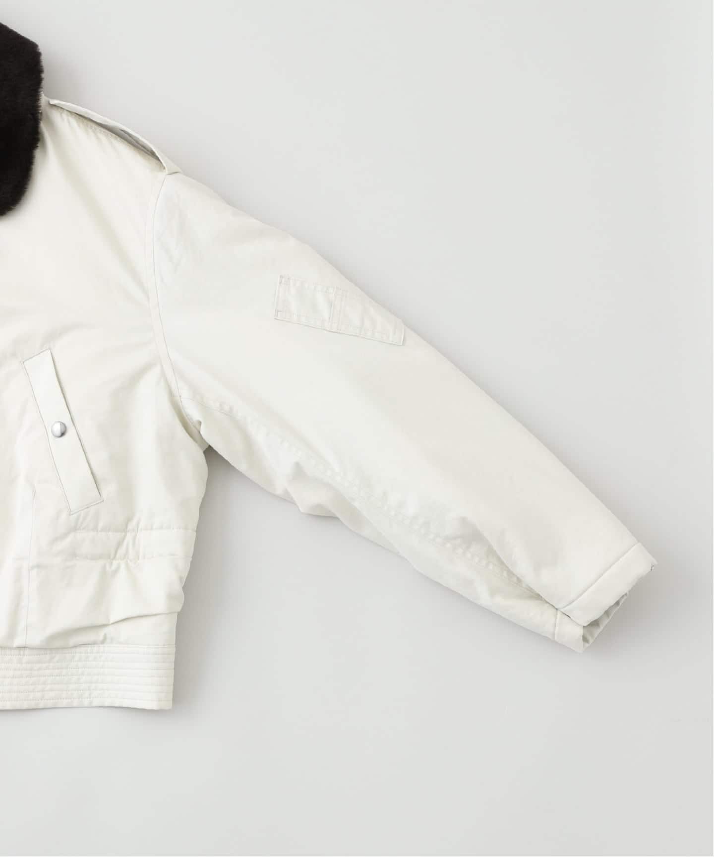 AURALEE (オーラリー) WASHED FINX COTTON GABARDINE FLIGHT BLOUSON