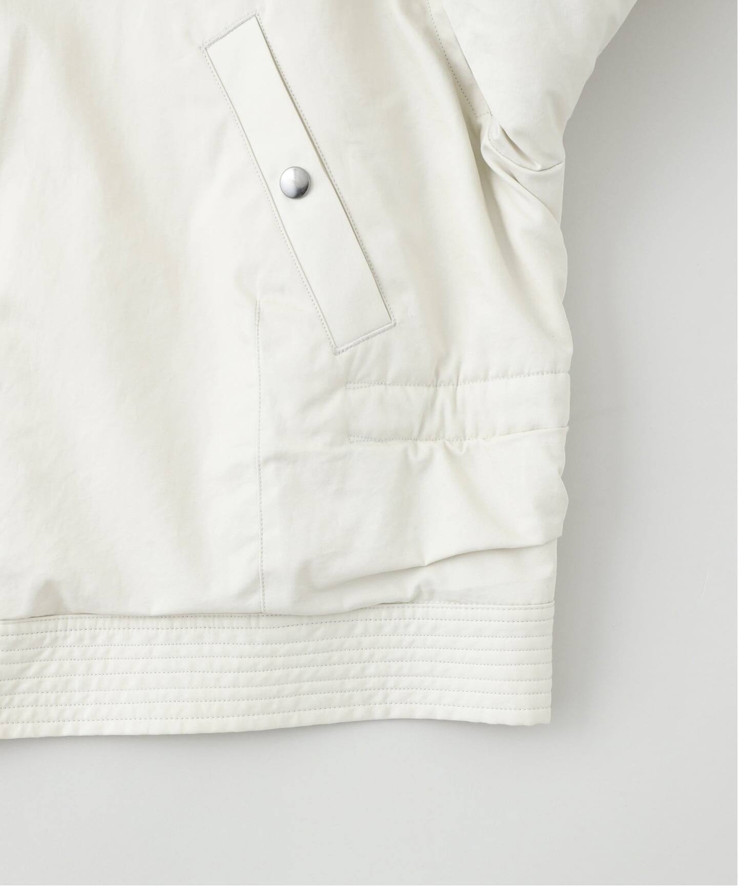 AURALEE (オーラリー) WASHED FINX COTTON GABARDINE FLIGHT BLOUSON