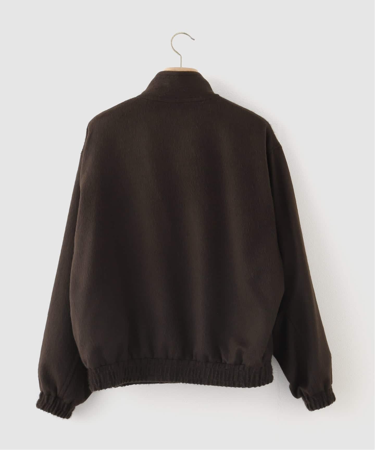 AURALEE (オーラリー) BABY CAMEL FLANNEL ZIP ブルゾン（その他