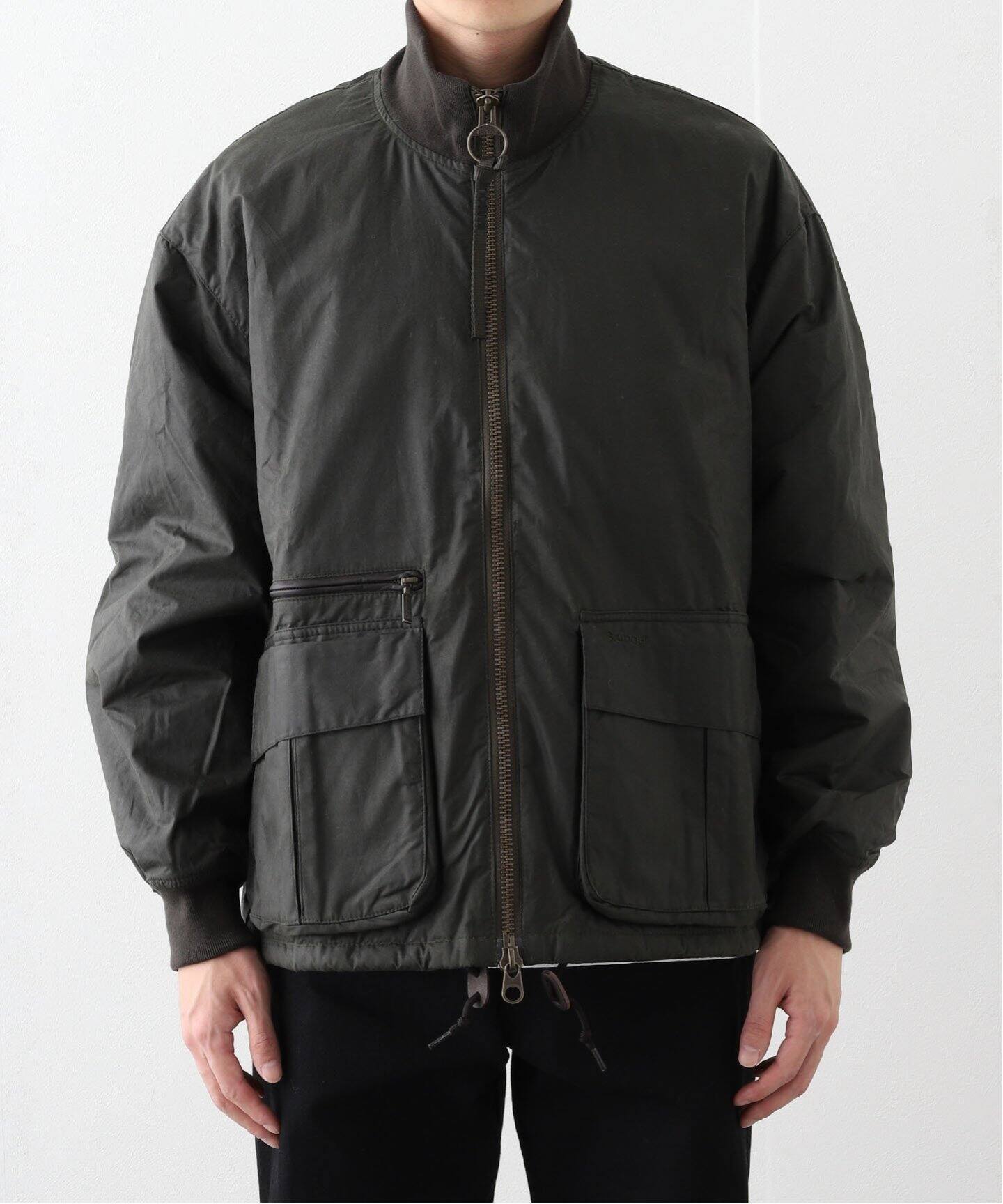 Barbour (バブアー) Heritage+ Highfield ワックスコットン ブルゾン 