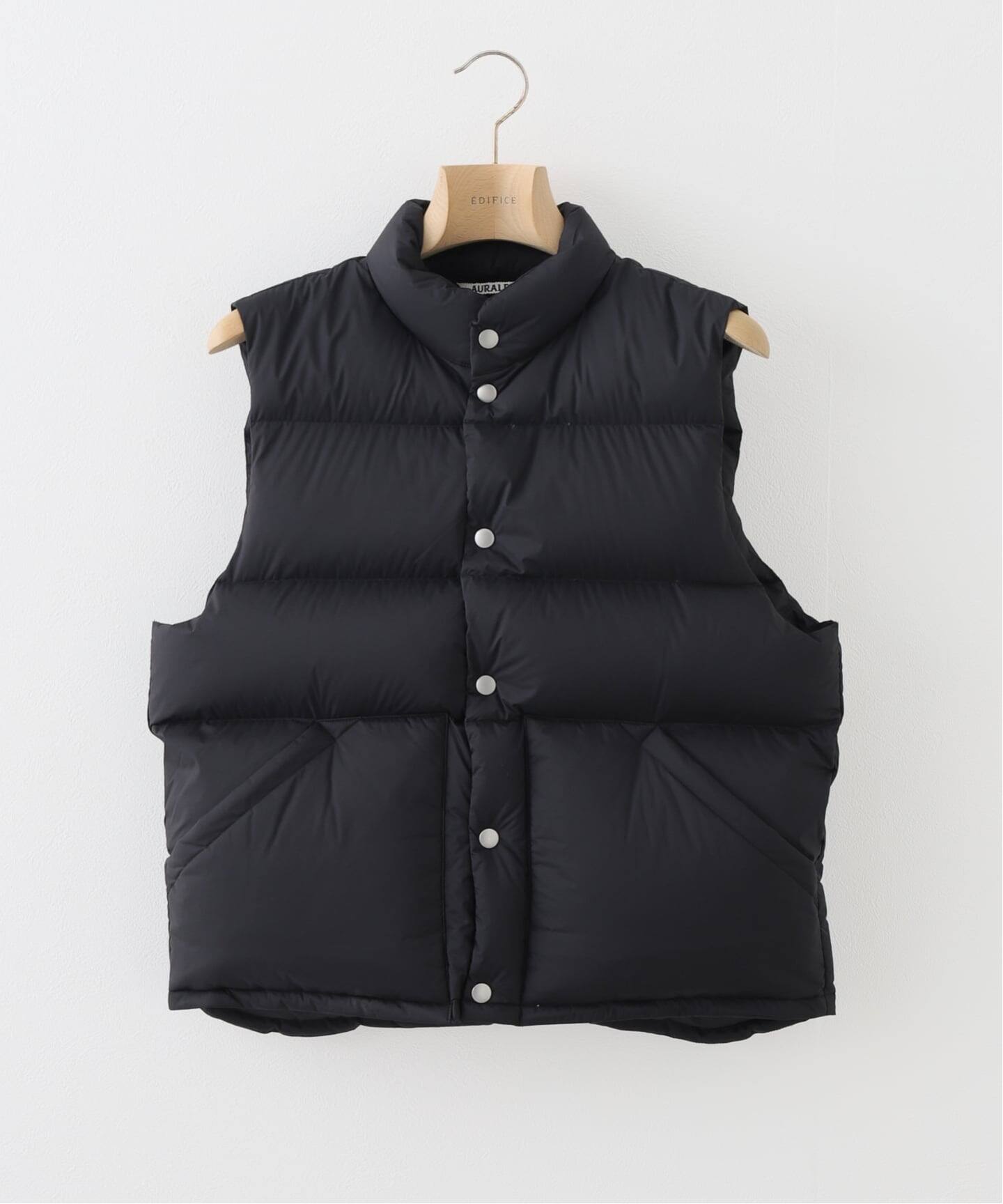 AURALEE (オーラリー) SUPER LIGHT NYLON RIPSTOP DOWN V A25AV02 NL 
