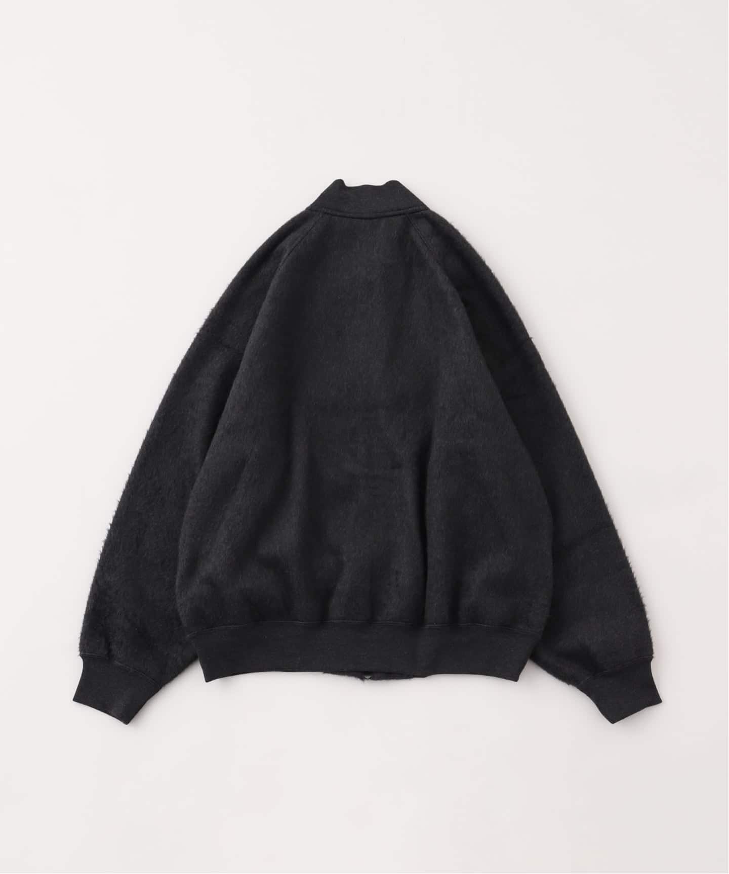 blurhms(ブラームス) Pe/Silk Fleece Bomber ジャケット（ボア