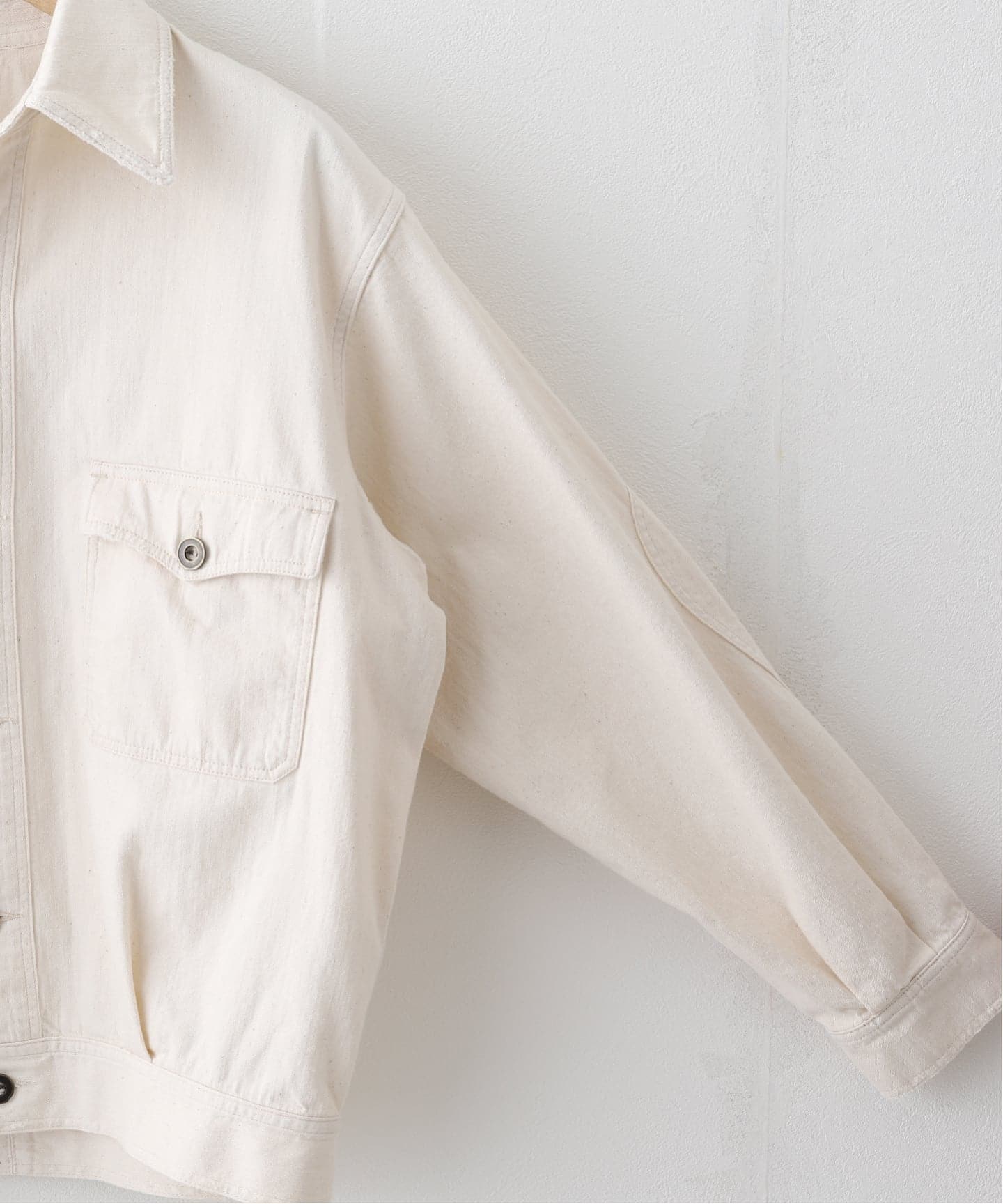 マルジェラ ホワイトデニム ショートジャケット MAISON MARGIELA (メゾン マルジェラ) DENIM SHORT JACKET
