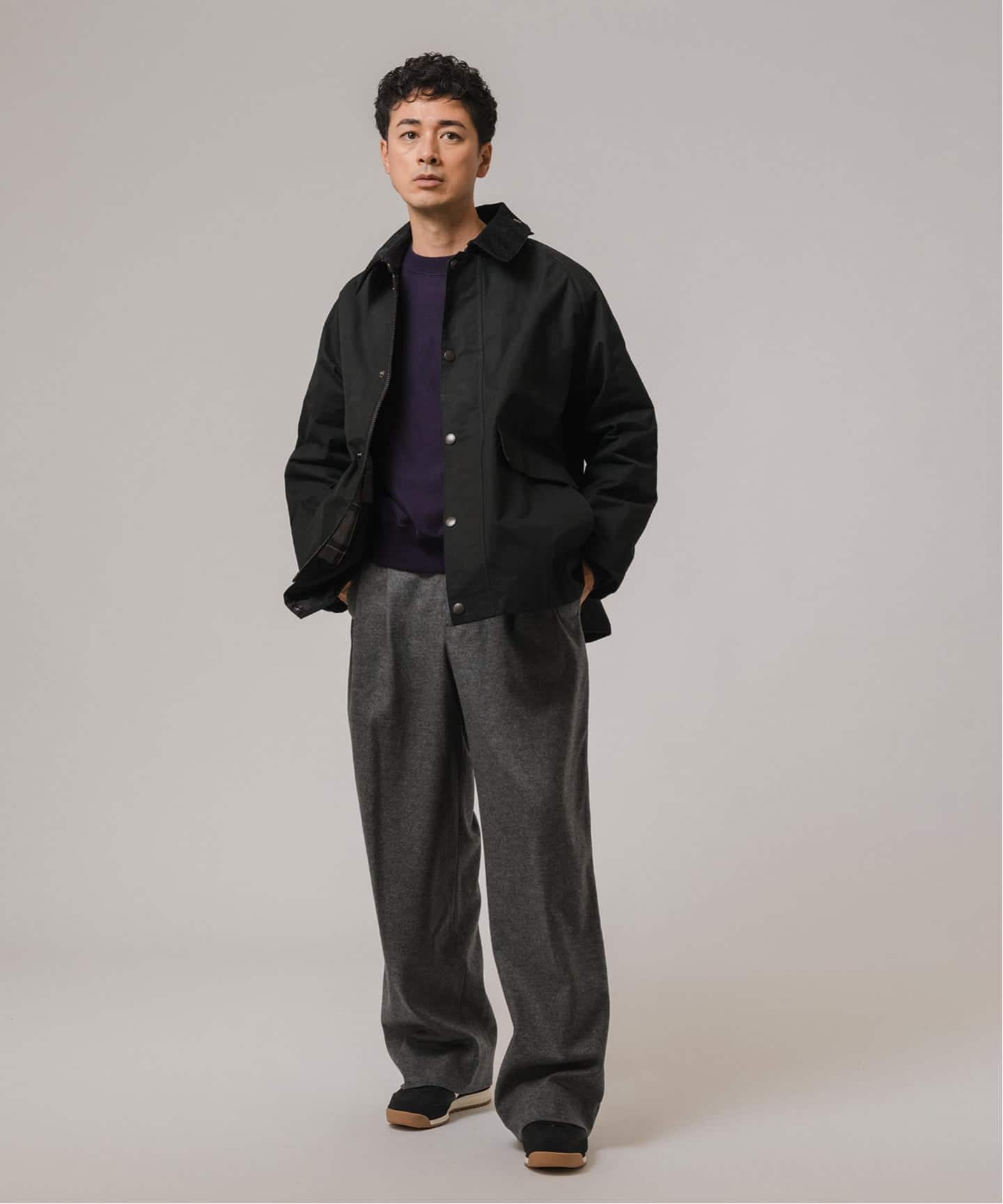 EDIFICE×Barbour×MARKAWARE トランスポート Barbour x MARKAWARE for EDIFICE TRANSPORT, Dark Brown