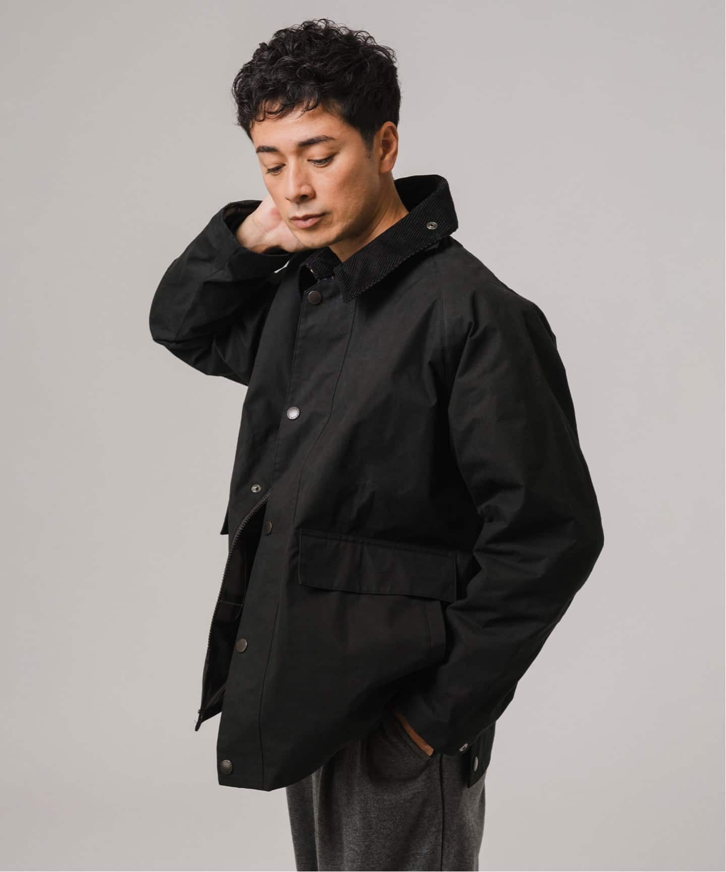 Barbour for MARKAWARE & EDIFICE 別注 TRANSPORT/トランスポート