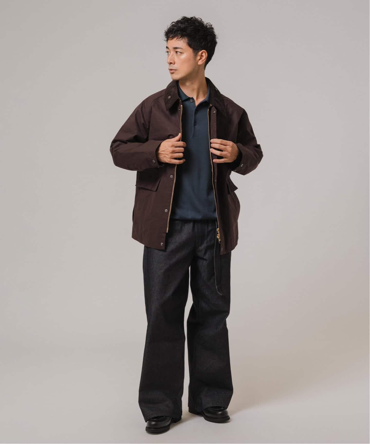 Barbour for MARKAWARE & EDIFICE 別注 TRANSPORT/トランスポート