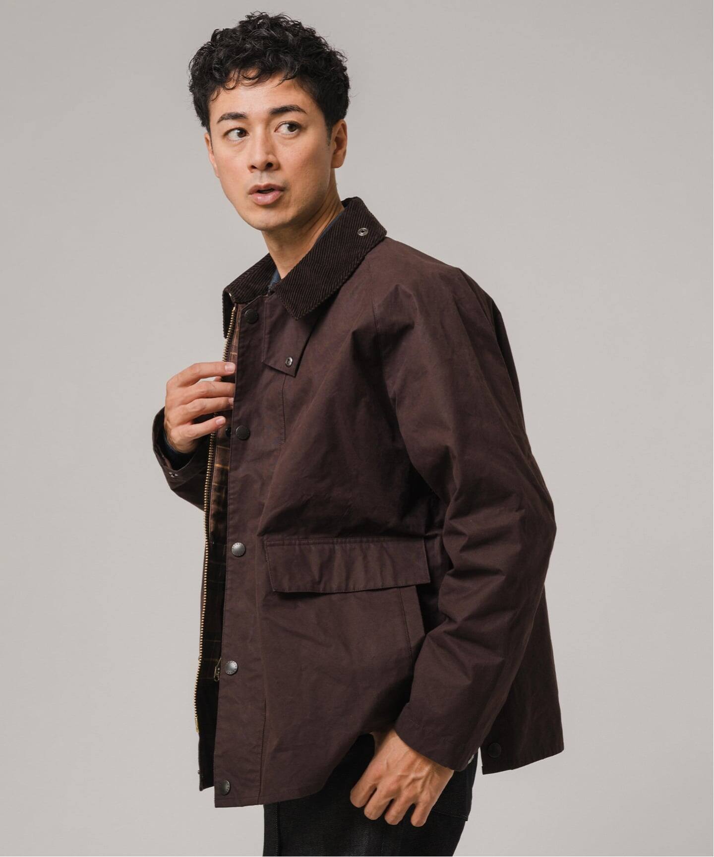 2023AW Barbour MARKAWARE EDIFICE トランスポート Barbour for MARKAWARE & EDIFICE 別注 TRANSPORT/トランスポート