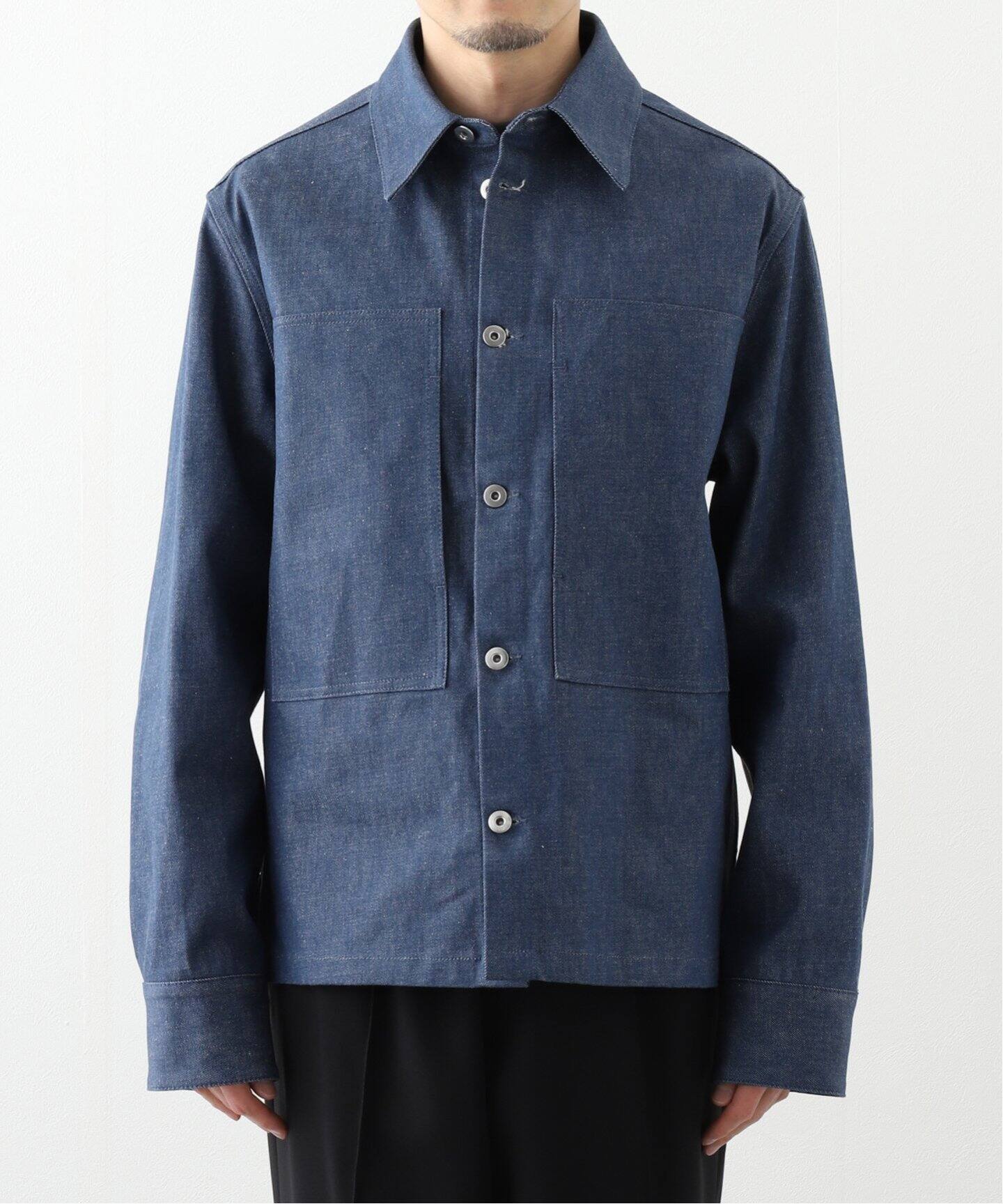 JIL SANDER (ジル サンダー) REGULAR FIT DENIM SHIRT J22SW0034 
