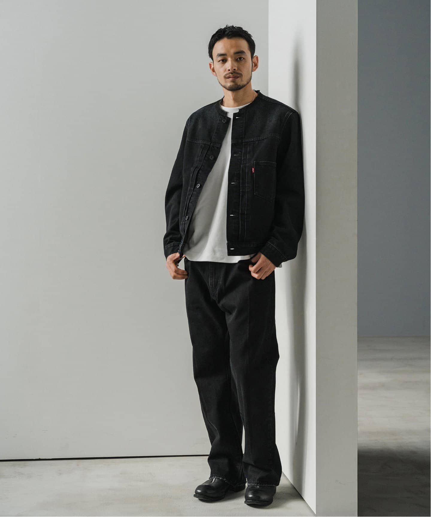 再入荷》Levi's(リーバイス) 別注 Type 1 Trucker Jacket BLACK