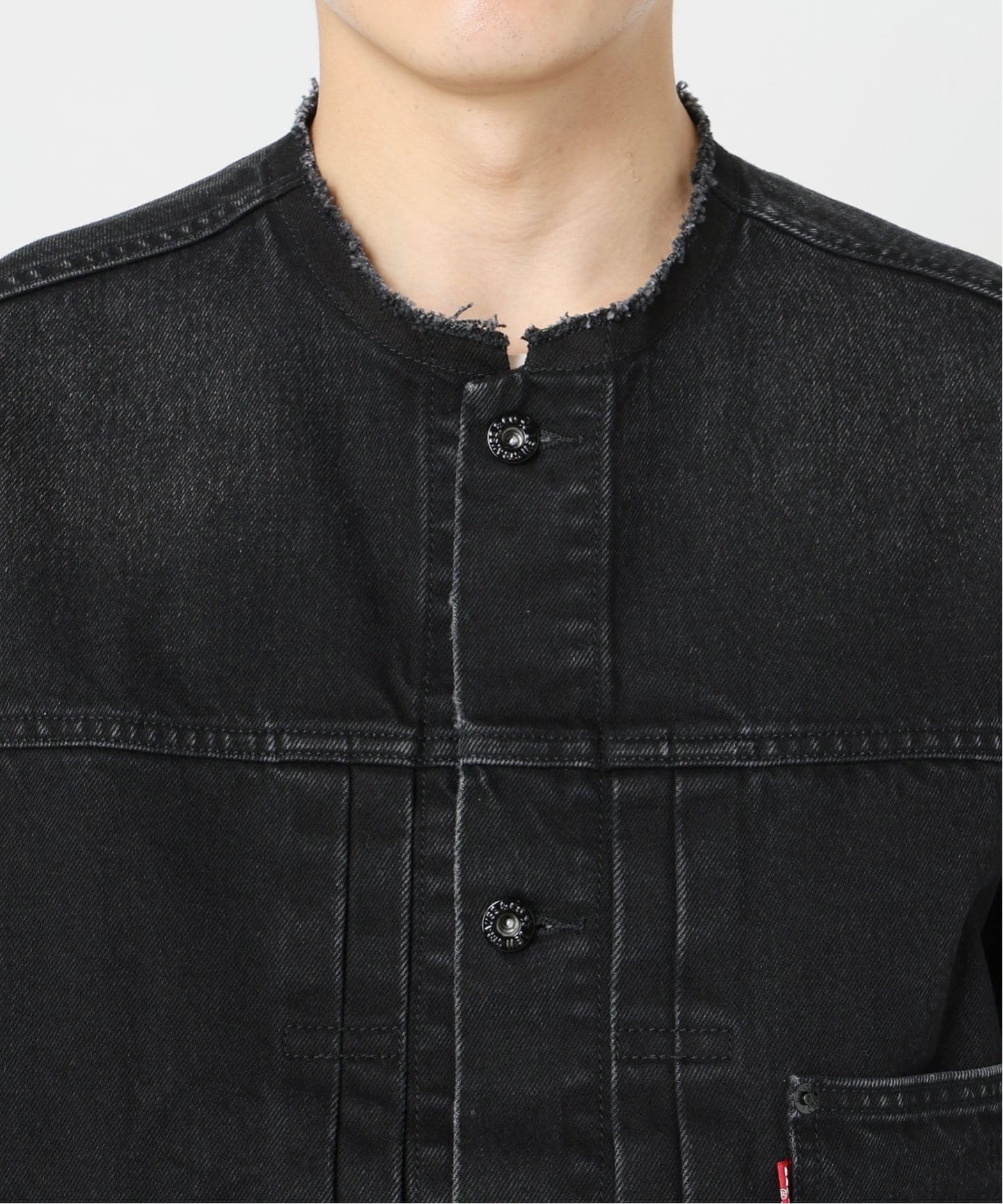 再入荷》Levi's(リーバイス) 別注 Type 1 Trucker Jacket BLACK